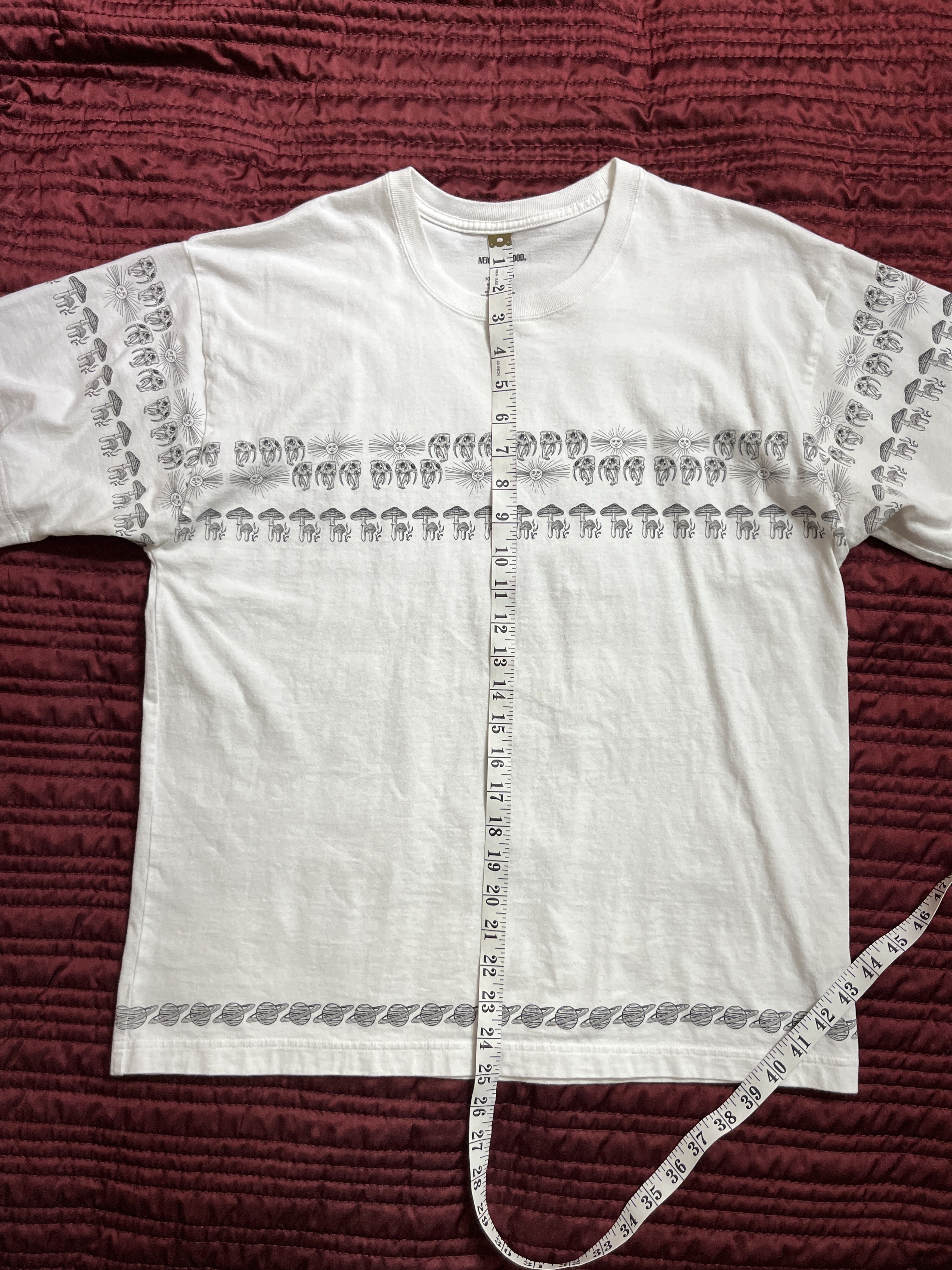 Neighborhood Neighborhood Snake Skull and Mushroom Tee Shirt Size US S / EU 44-46 / 1 - 10 Thumbnail