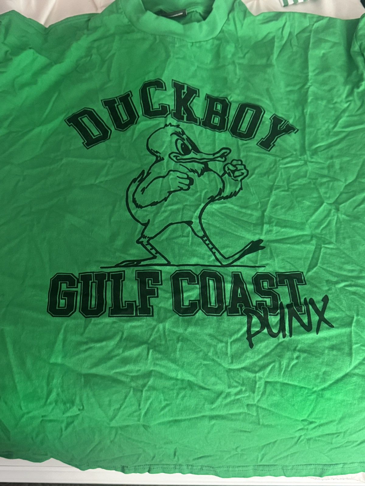 G59 * DUCKBOY XXXL GREEN GULF COAST PUNX TEE