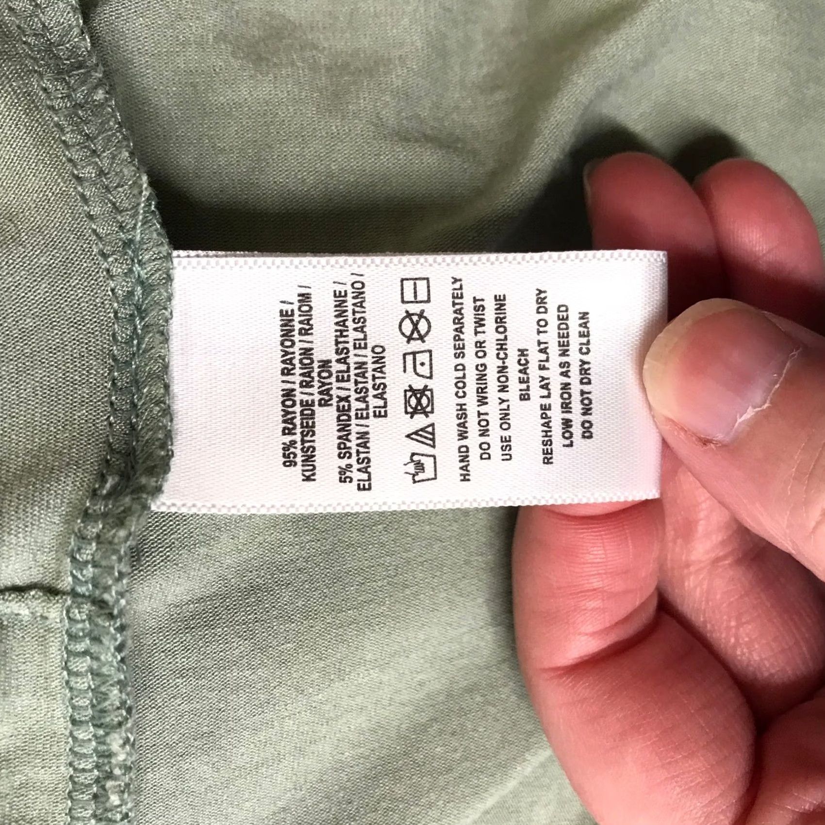 Free People FP Beach Free People Sage Green V-Neck Mini Dress with Pockets Womens M Size M / US 6-8 / IT 42-44 - 8 Thumbnail