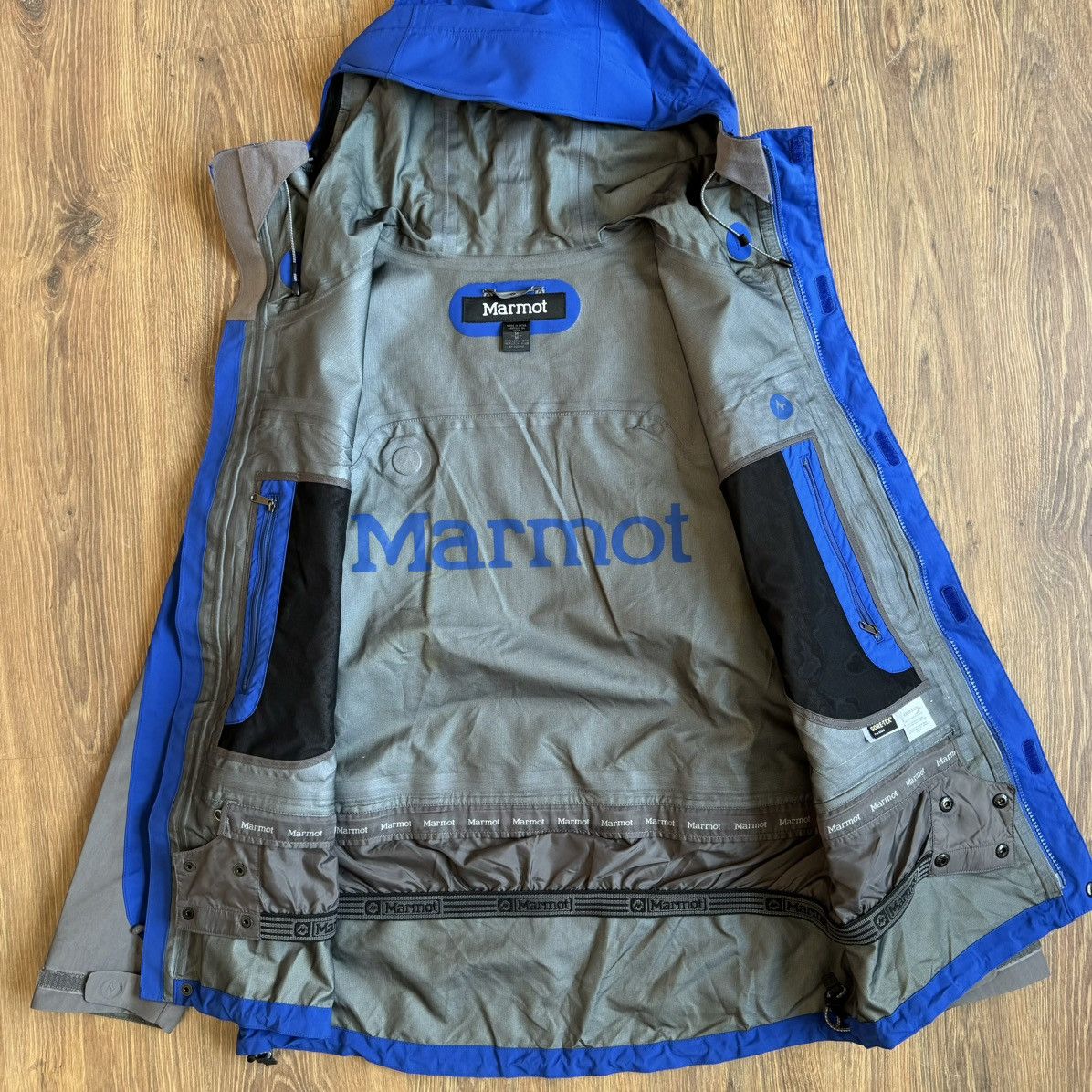 Marmot Marmot Gore-Tex Pro Shell Ski Jacket GTX Men’s M Blue/Gray Size US M / EU 48-50 / 2 - 6 Thumbnail