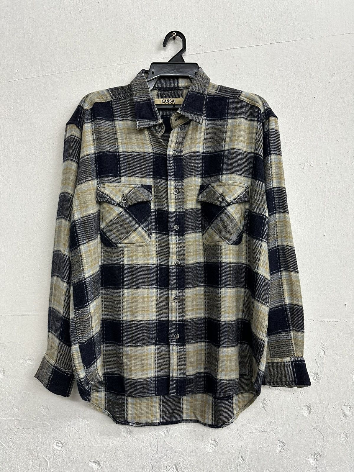 Japanese Brand VTG KANSAI Jeans Flannel Japan Size US L / EU 52-54 / 3 - 2 Thumbnail