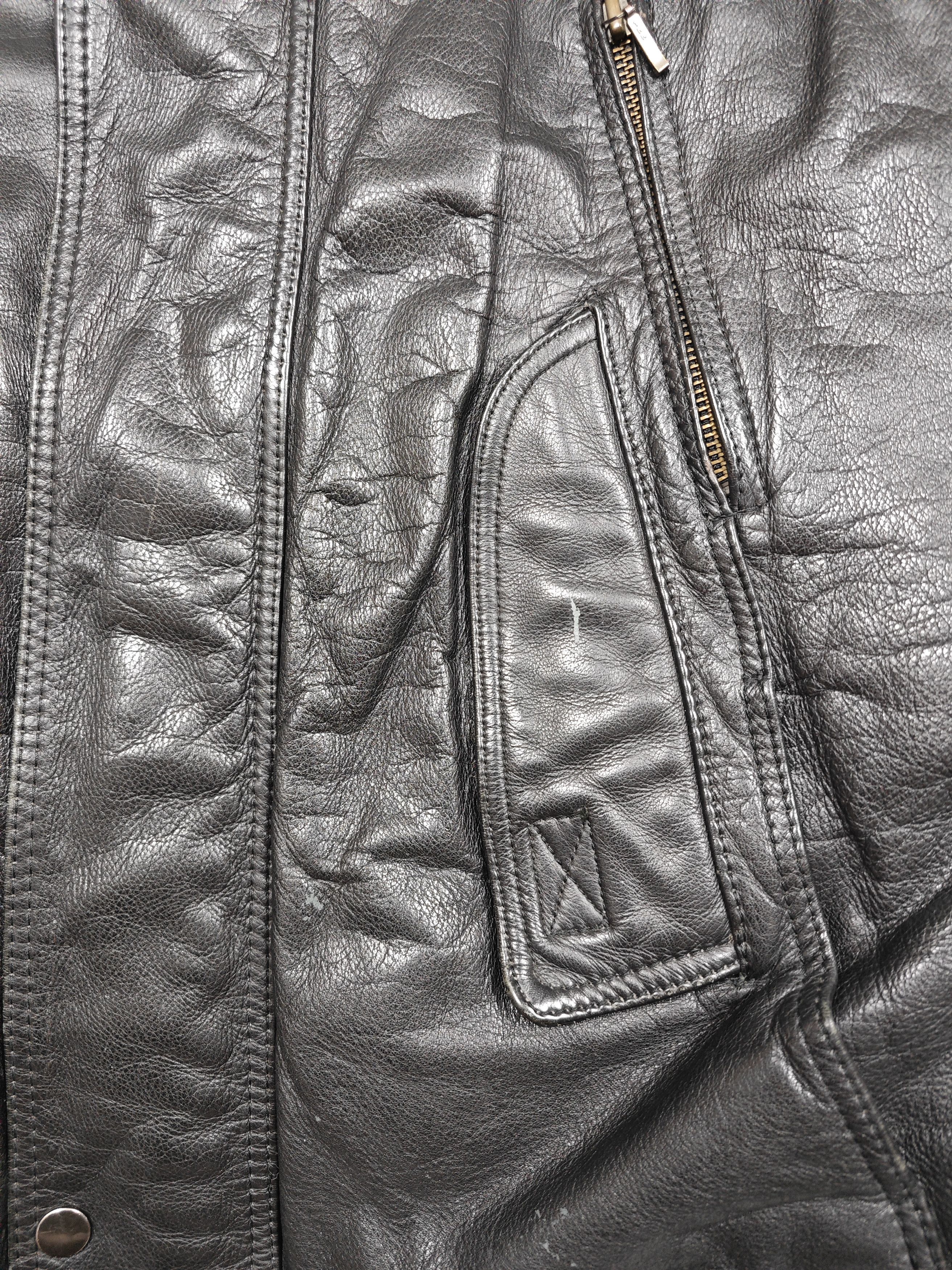 Angelo Litrico Angelo Litrico Vintage Leather Jacket Size US XL / EU 56 / 4 - 4 Thumbnail