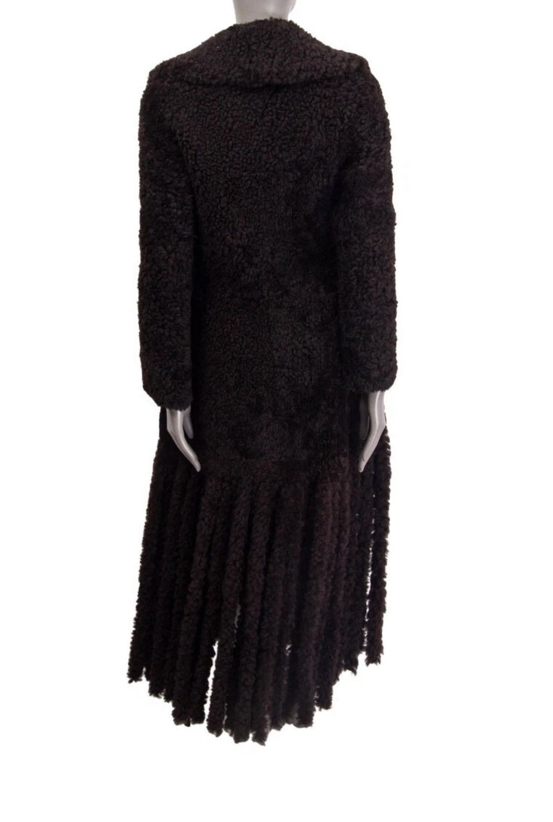Bottega Veneta Bottega Veneta FW20 Teddy Shearling Fringe Coat Size XS / US 0-2 / IT 36-38 - 4 Thumbnail