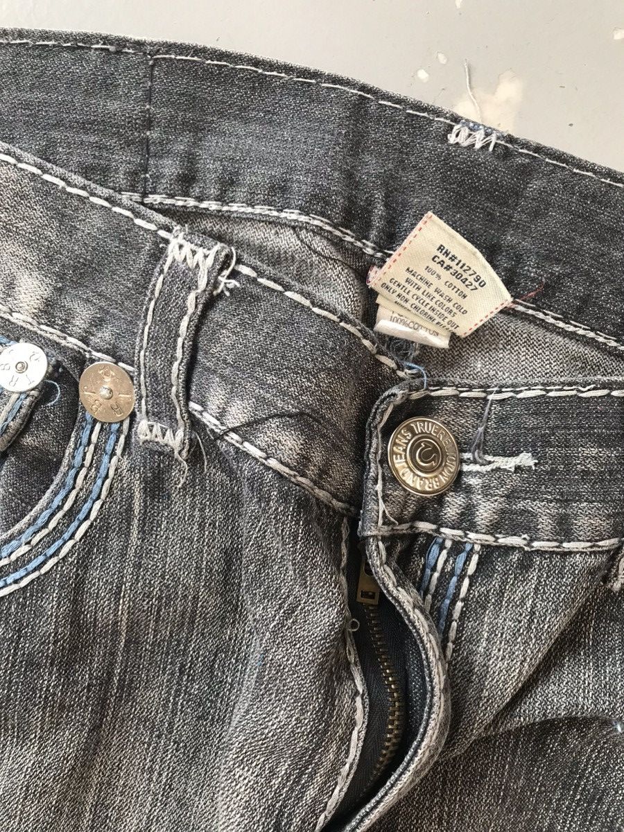 True Religion × Vintage Vintage true religion straight fit denim pants Size US 40 / EU 56 - 4 Thumbnail