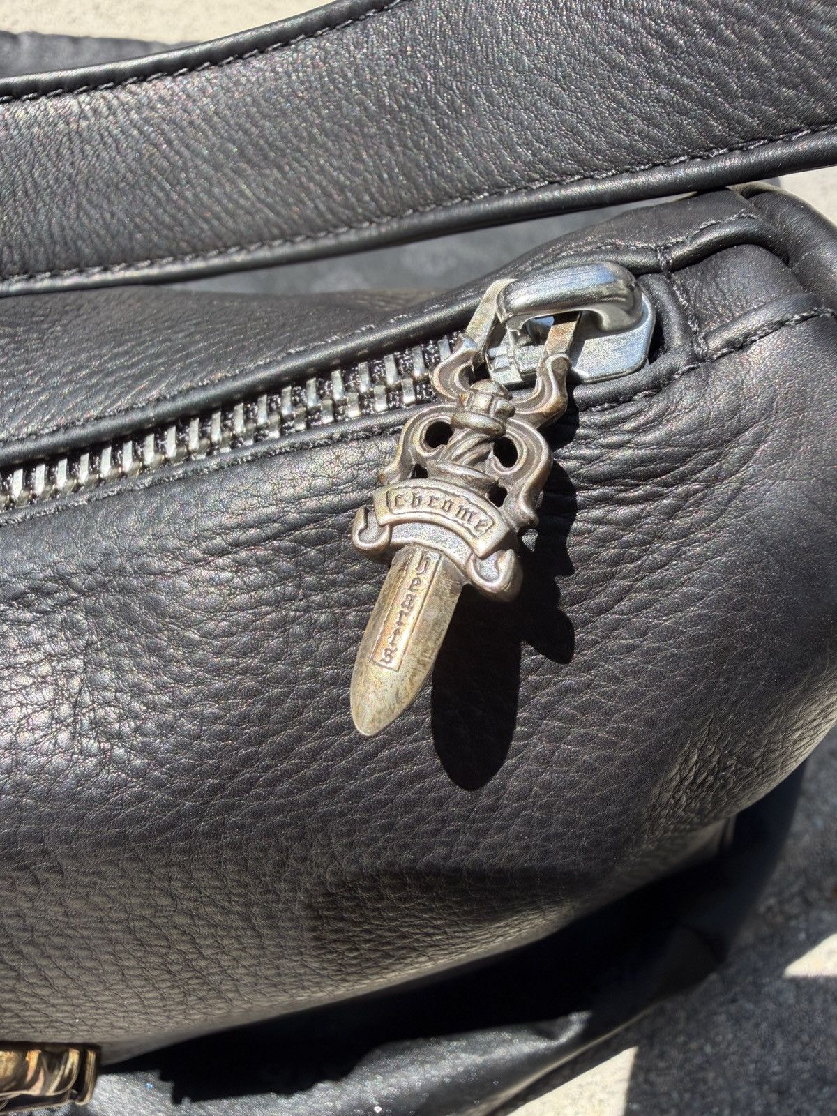 Chrome Hearts Chrome Hearts Leather Chicken Nugget Shoulder Bag Size ONE SIZE - 15 Thumbnail