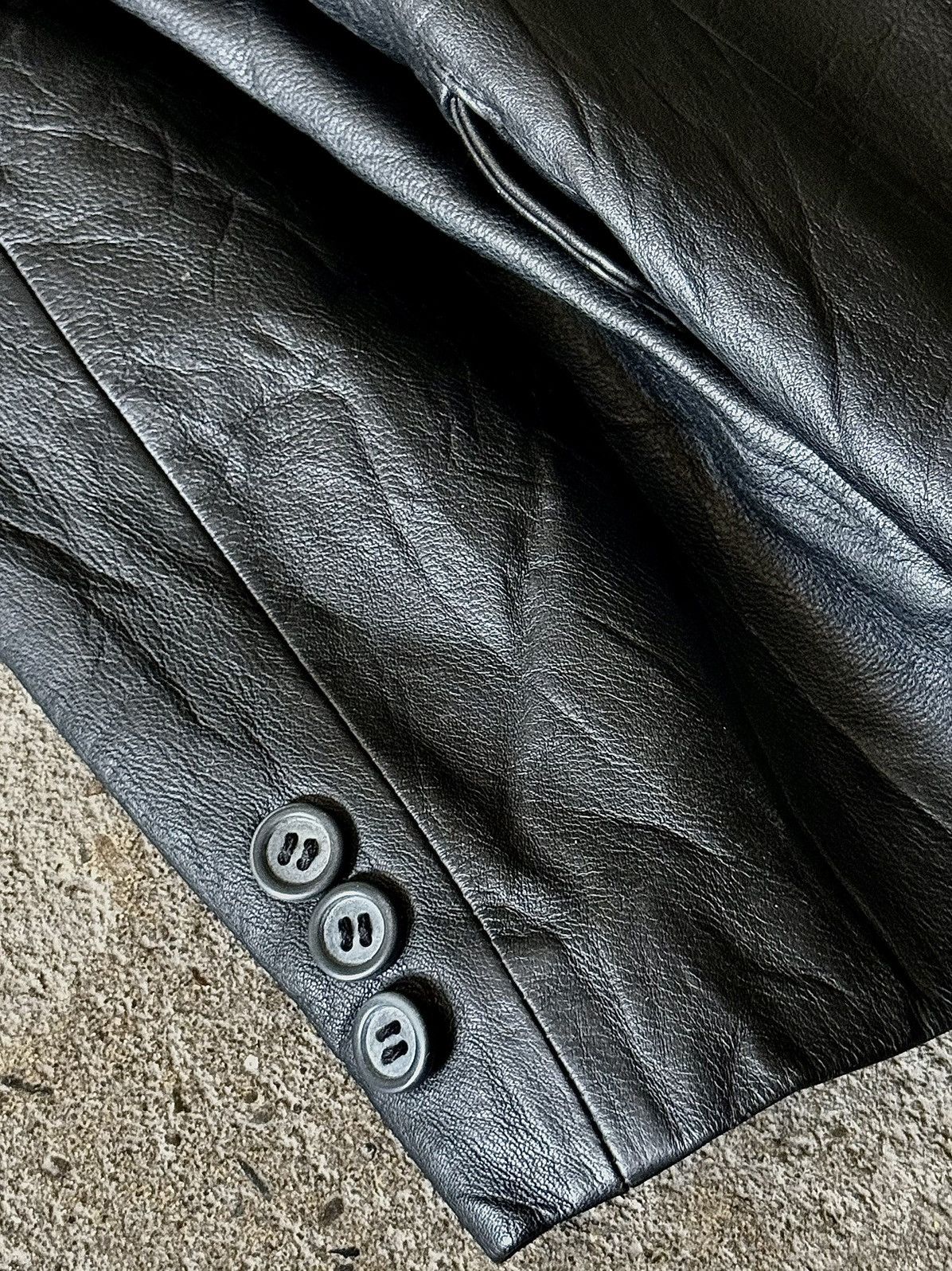 Gucci Gucci - Tom Ford - Leather Blazer Size US M / EU 48-50 / 2 - 18 Thumbnail