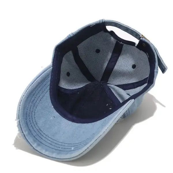 Japanese Brand Ripped Vintage Cap Size ONE SIZE - 2 Thumbnail