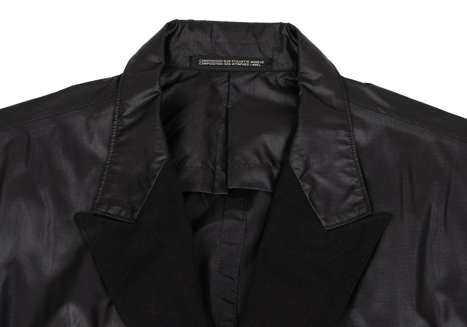 Yohji Yamamoto Yohji Yamamoto Ripstop Nylon Lapel Jacket Size US M / EU 48-50 / 2 - 3 Thumbnail
