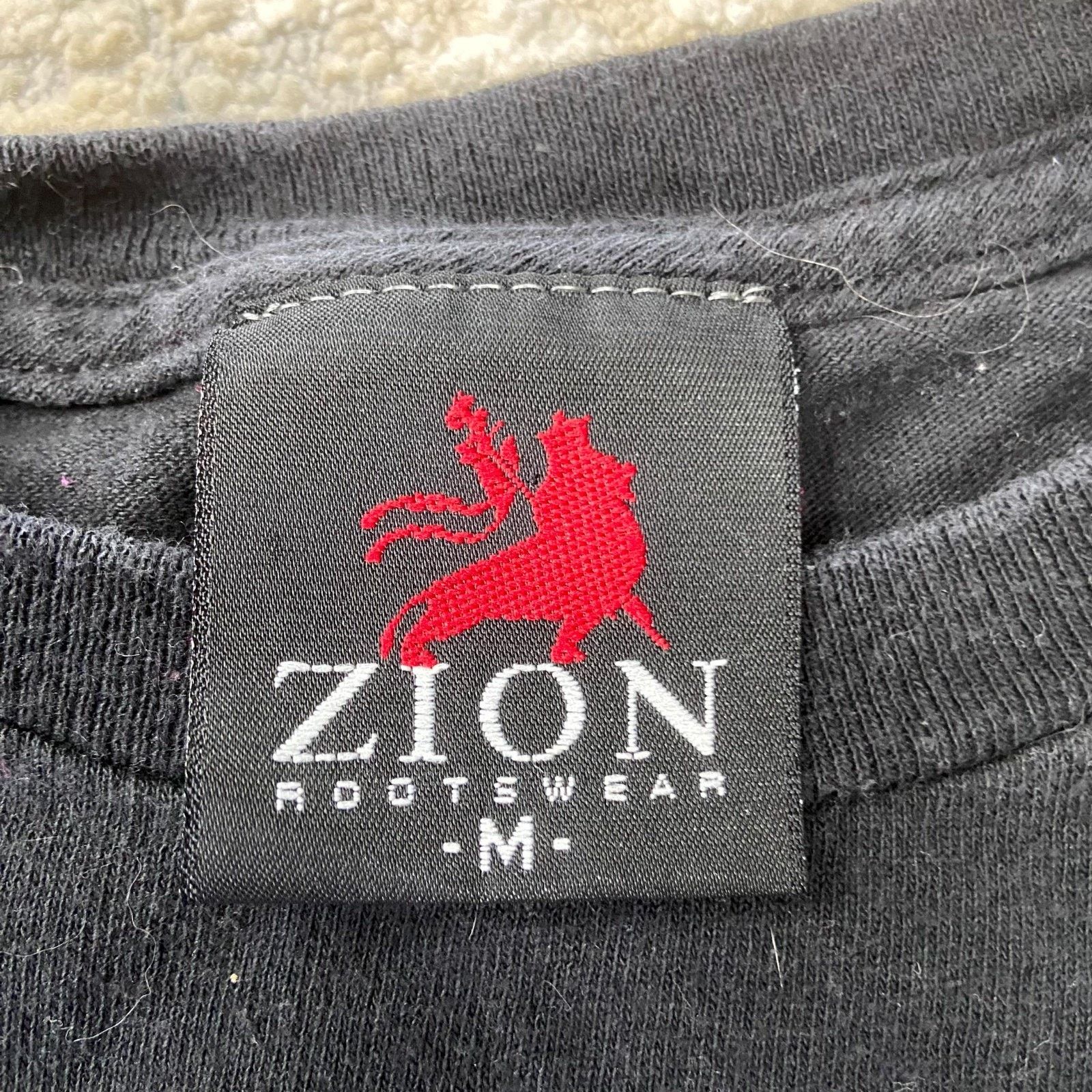 &SONS Vintage Y2K Zion Rootswear T-Shirt Men M Johnny Cash San Size US M / EU 48-50 / 2 - 2 Thumbnail
