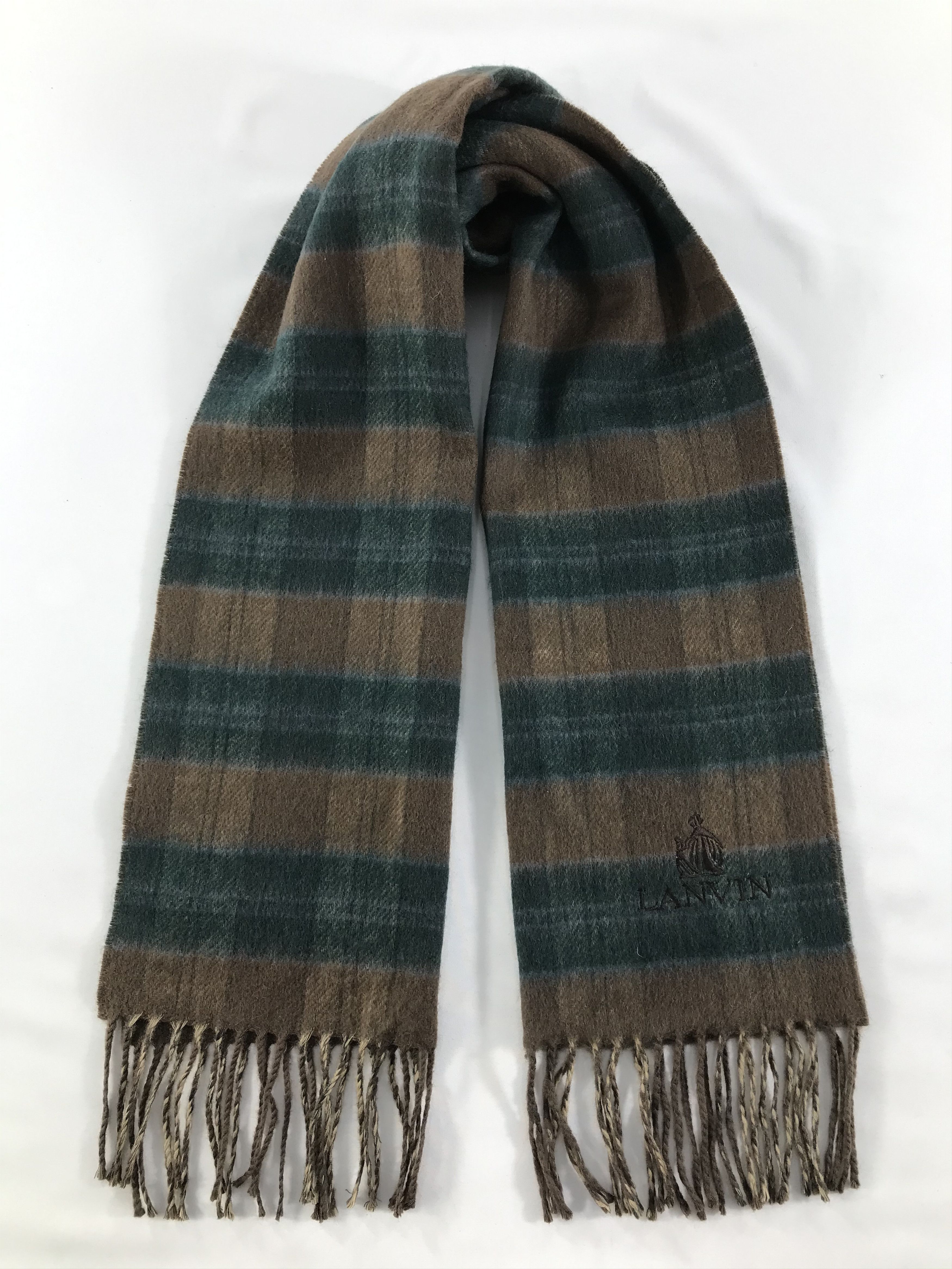 Lanvin × Vintage Lanvin Scarf / Muffler / Neckwear - WW2719 Size ONE SIZE - 1 Thumbnail