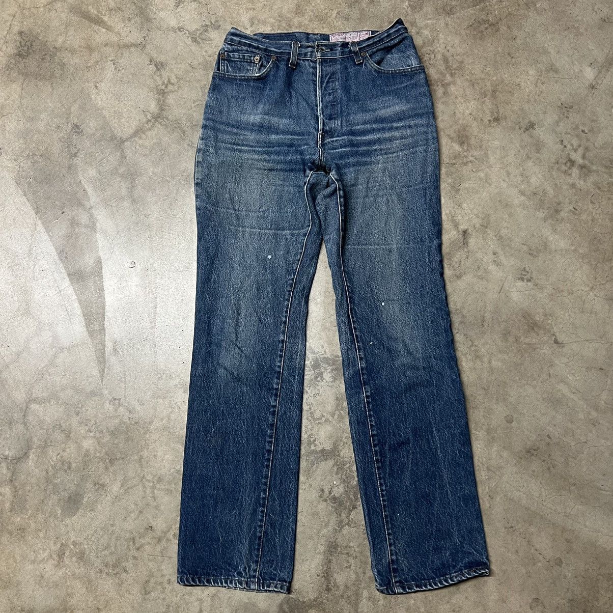 Levi's × Levi's Vintage Clothing × Vintage Vintage 80’s Levi’s 501 🇺🇸 Straight Leg Women’s Denim Jeans Size 32" / US 10 / IT 46 - 3 Thumbnail