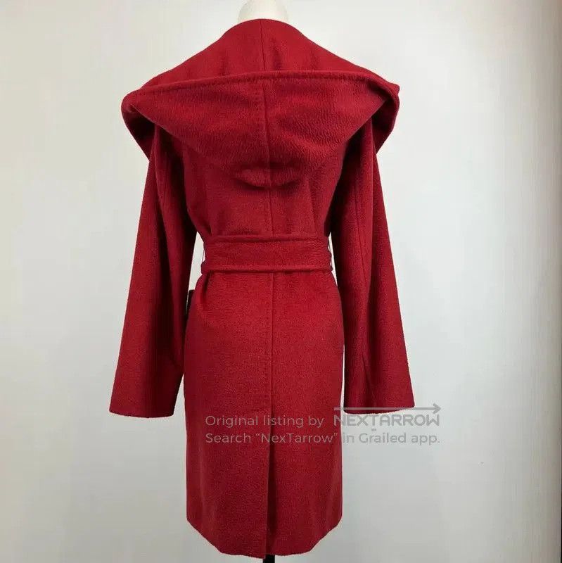 Max Mara MaxMara Red Wool Blend Women's Coat . Size S / US 4 / IT 40 - 2 Thumbnail