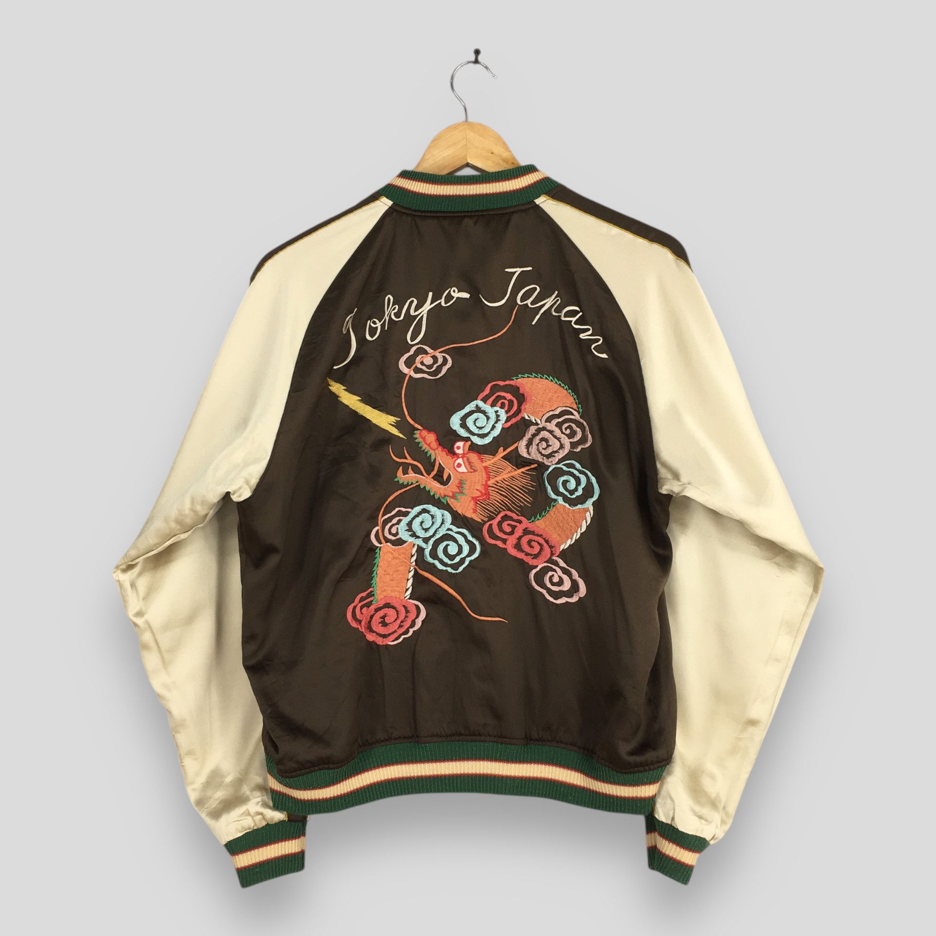 Japanese Brand Vintage Sukajan Japan Phoenix Eagle Tailor Toyo Ent Jacket M Size US M / EU 48-50 / 2 - 13 Thumbnail