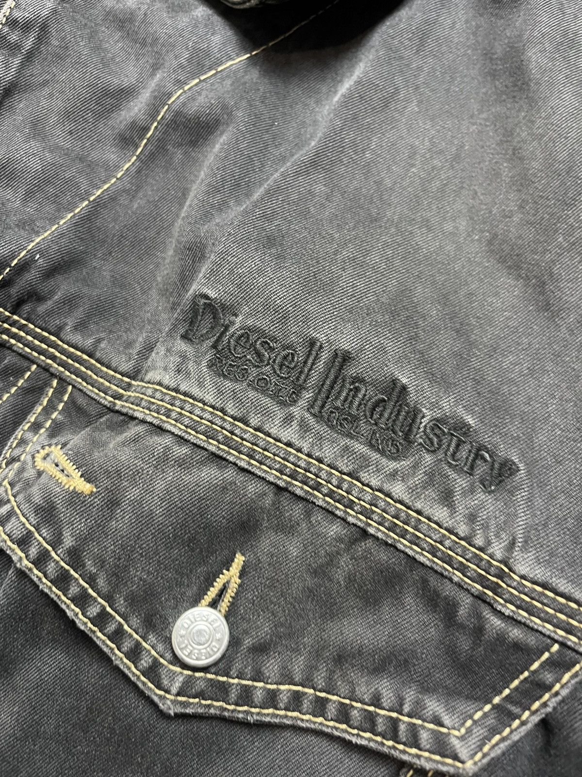 Diesel Vintage diesel denim bomber Size US L / EU 52-54 / 3 - 6 Thumbnail