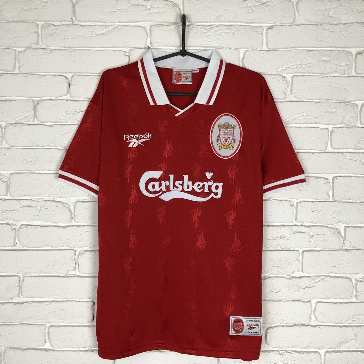 Vintage Retro copy Liverpool 1996 1998 home jersey Size US M / EU 48-50 / 2 - 1 Thumbnail