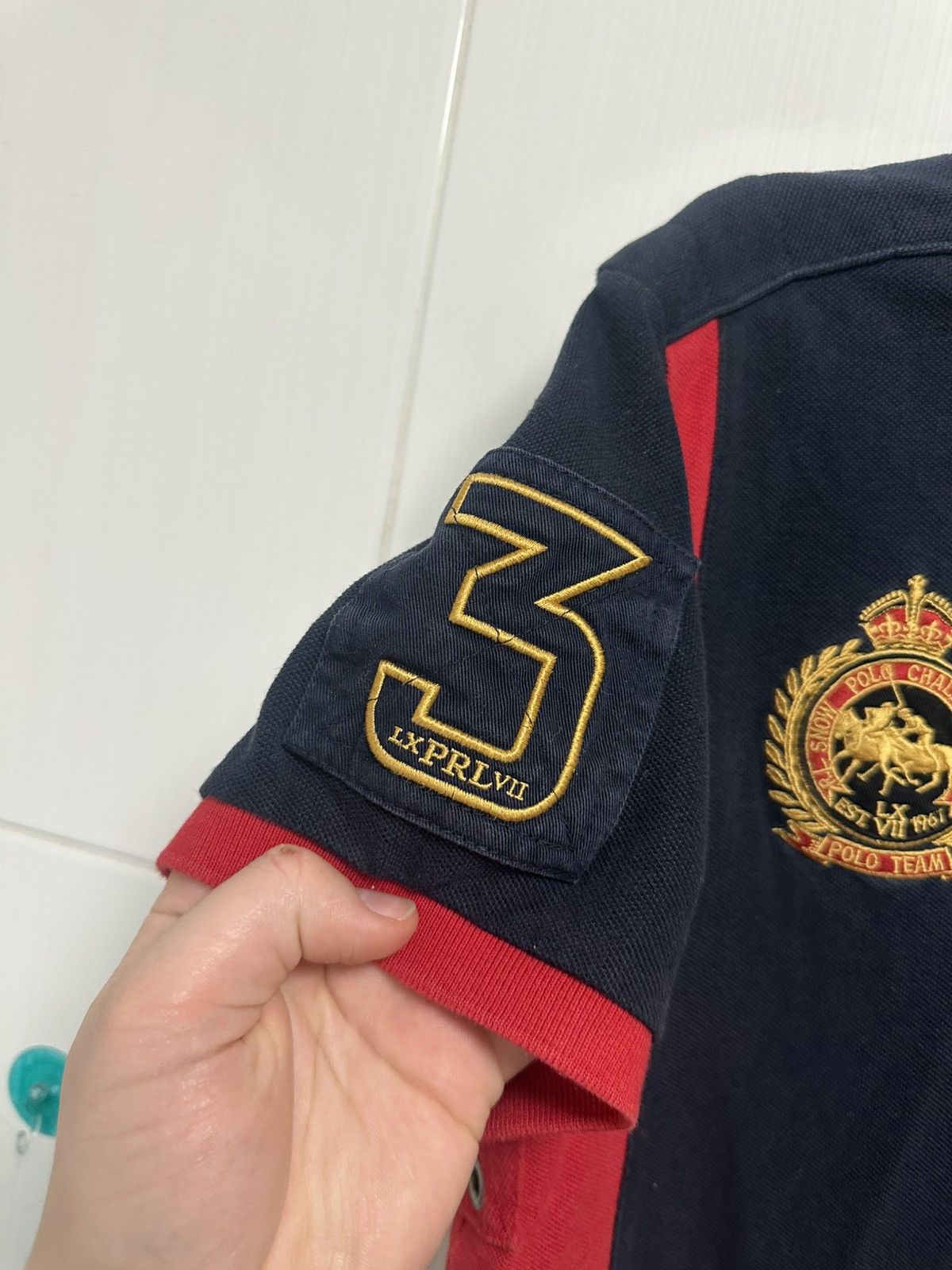 Polo Ralph Lauren × Vintage Polo Ralph Lauren Snow Polo Challenge Cup Size Men’s M Size US M / EU 48-50 / 2 - 2 Thumbnail