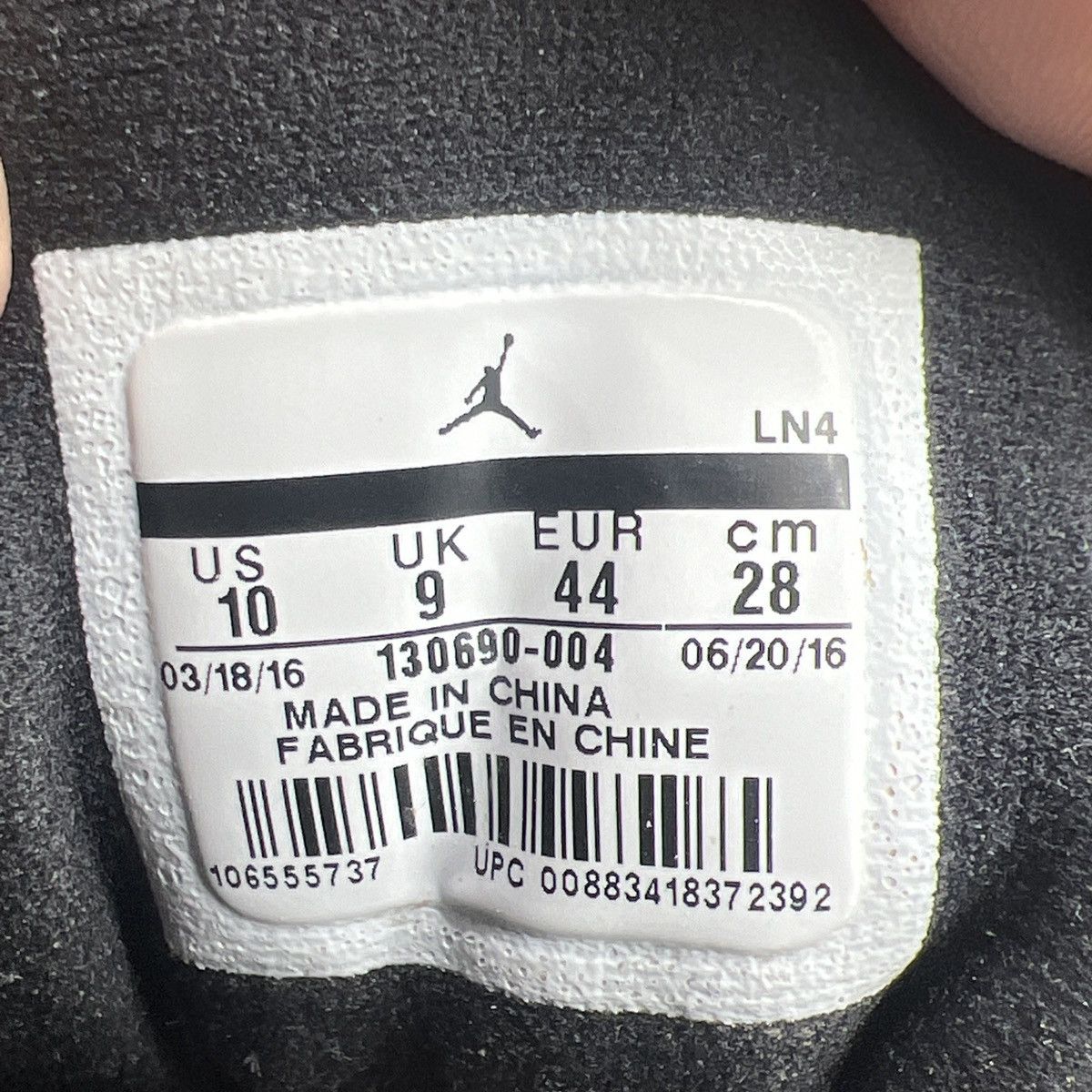 Jordan Brand Air Jordan 12 neoprene Size US 10 / EU 43 - 9 Thumbnail