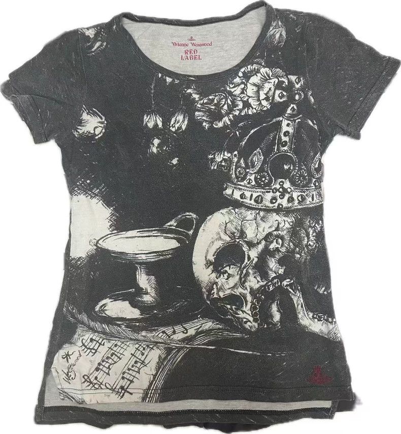 Vivienne Westwood Vivienne Westwood size2 Classical skull short-sleeved T-shi Size M / US 6-8 / IT 42-44 - 1 Thumbnail