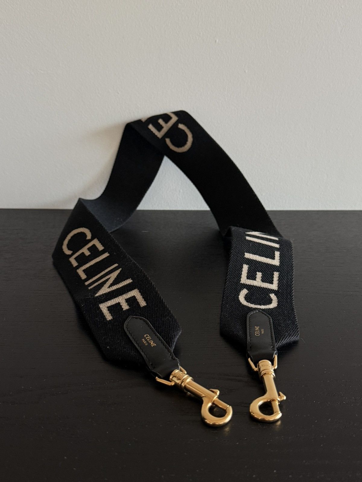 Celine Long Strap in Wool With Celine Jacquard Size ONE SIZE - 1 Thumbnail