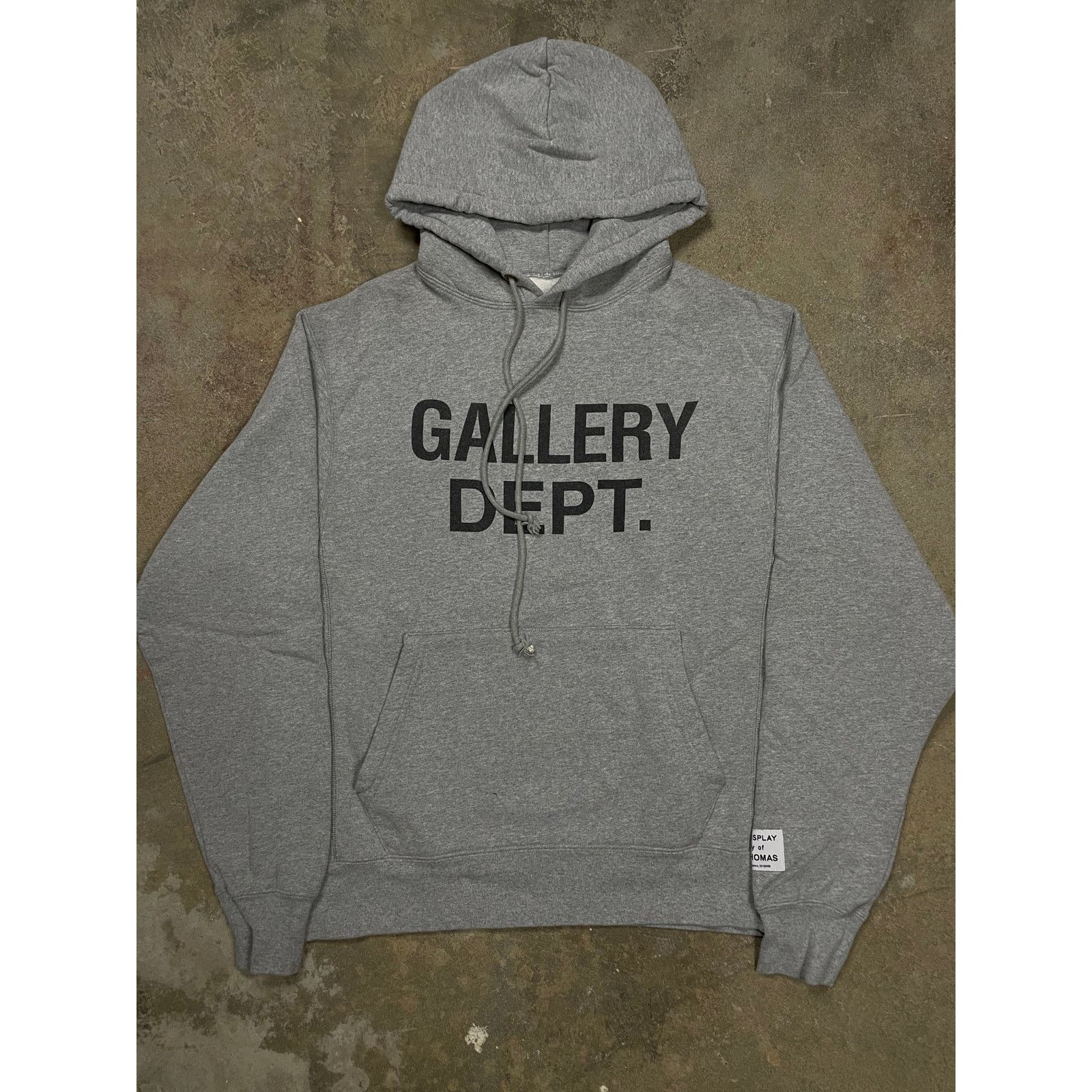 Gallery Dept. Gallery Dept Hoodie Grey Large New Size US L / EU 52-54 / 3 - 1 Thumbnail