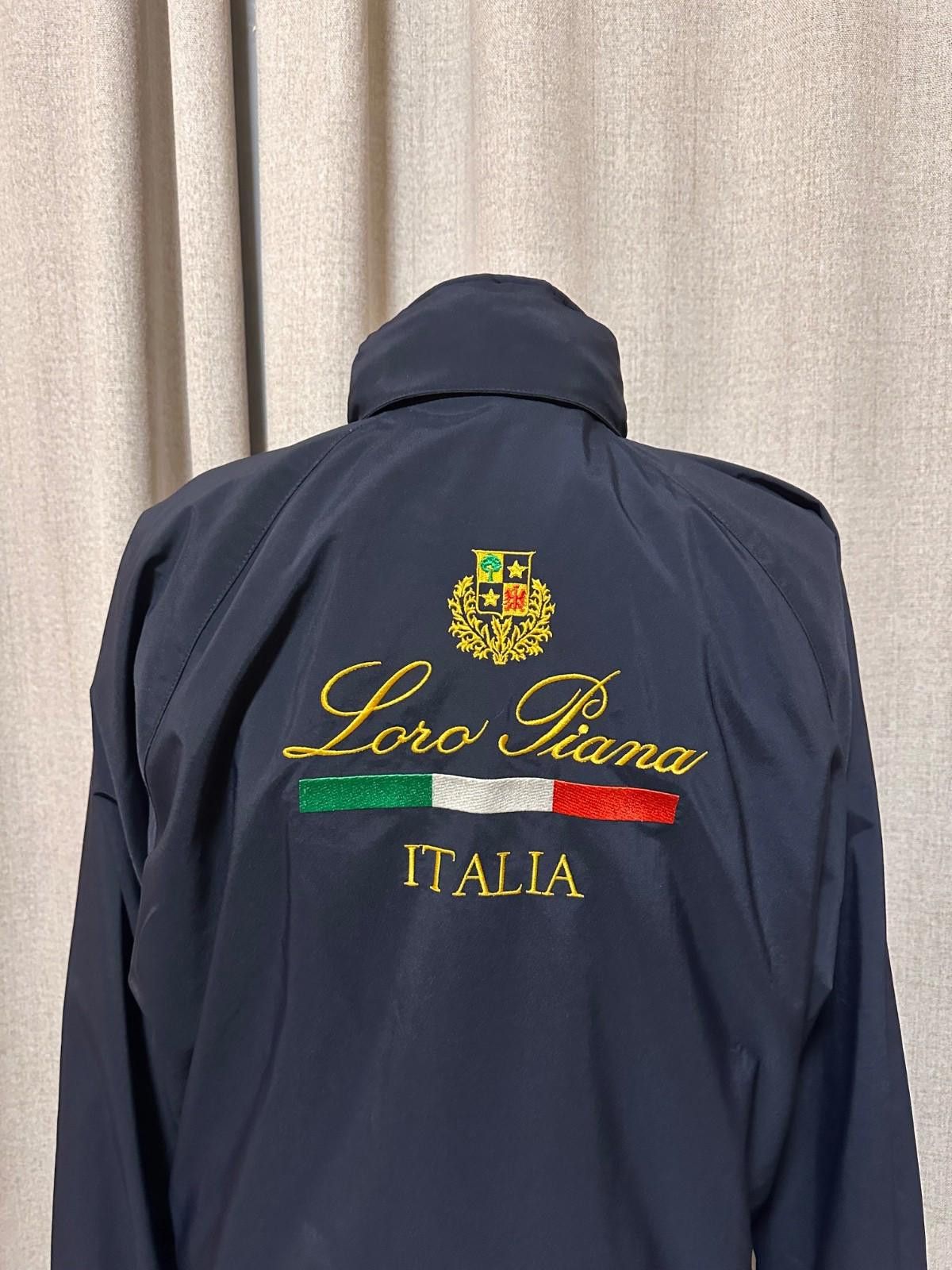 Loro Piana Loro Piano Blue Jacket Sz L Size US L / EU 52-54 / 3 - 2 Thumbnail