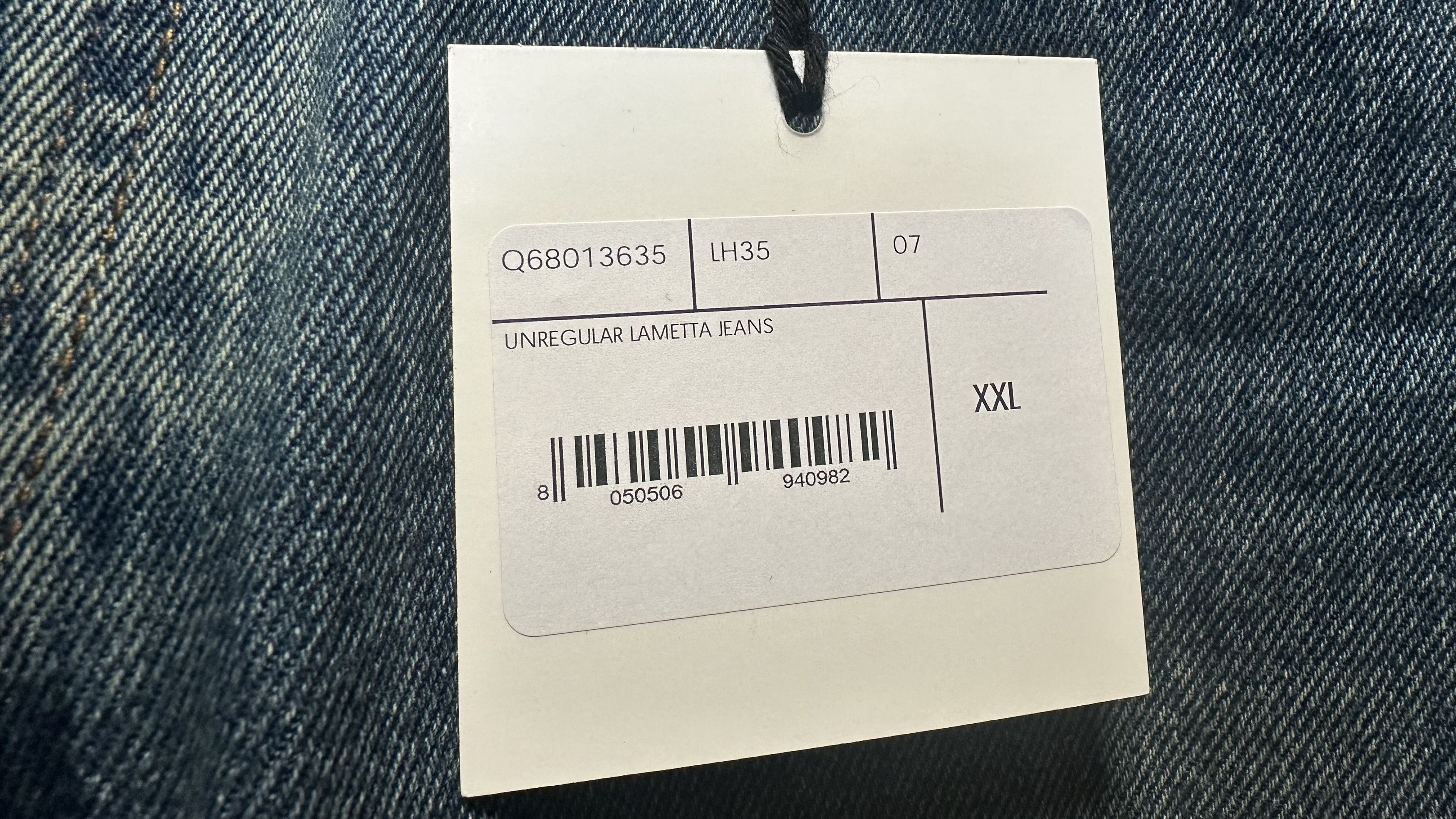 Magliano Unregular Lametta Jeans Size US 34 / EU 50 - 4 Thumbnail