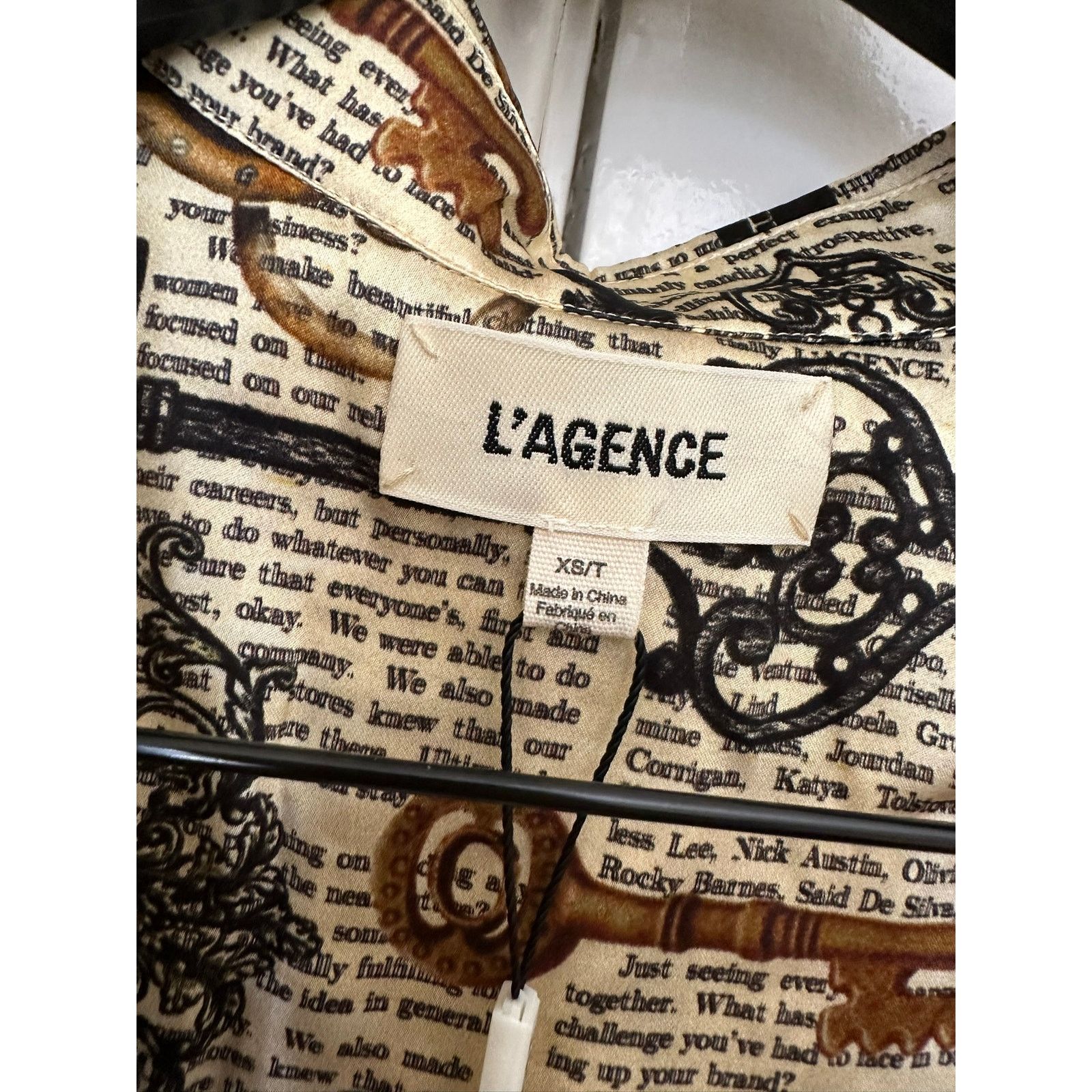 L'AGENCE Authentic L'agence silk top Size XS / US 0-2 / IT 36-38 - 3 Thumbnail