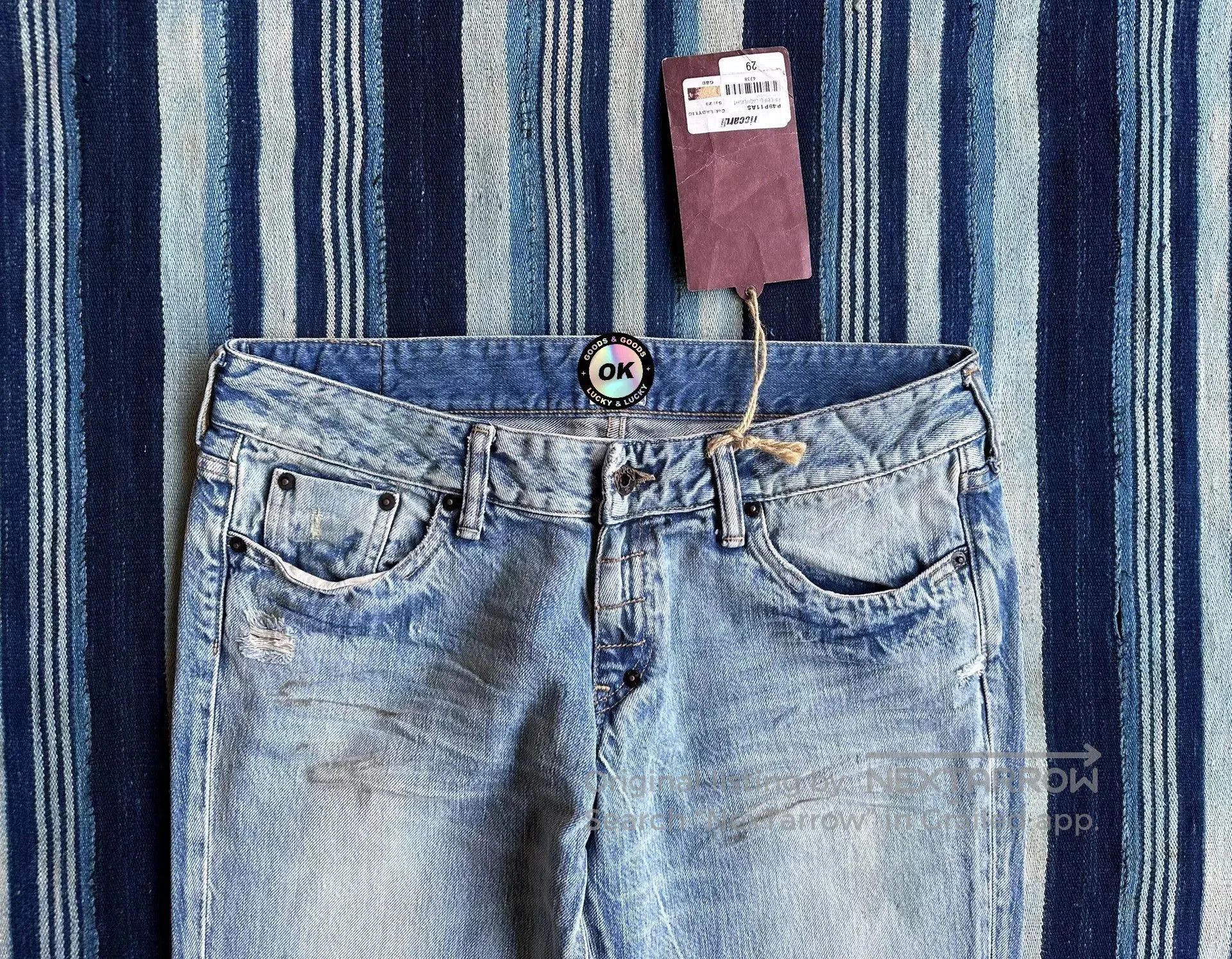 Prps new prps denim low waist flared pants. Size 29" - 3 Thumbnail