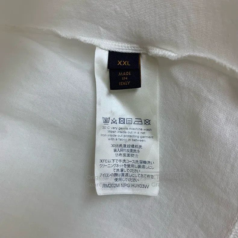 Louis Vuitton Louis Vuitton White Lianliankan short sleeve Size US XXL / EU 58 / 5 - 4 Thumbnail