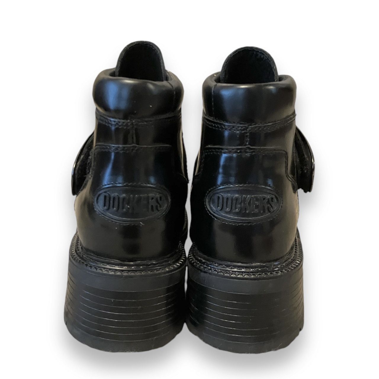 Dockers × Vintage Amazing Vintage Dockers Chunky 90s Platform Boots Size US 8.5 / IT 38.5 - 6 Thumbnail