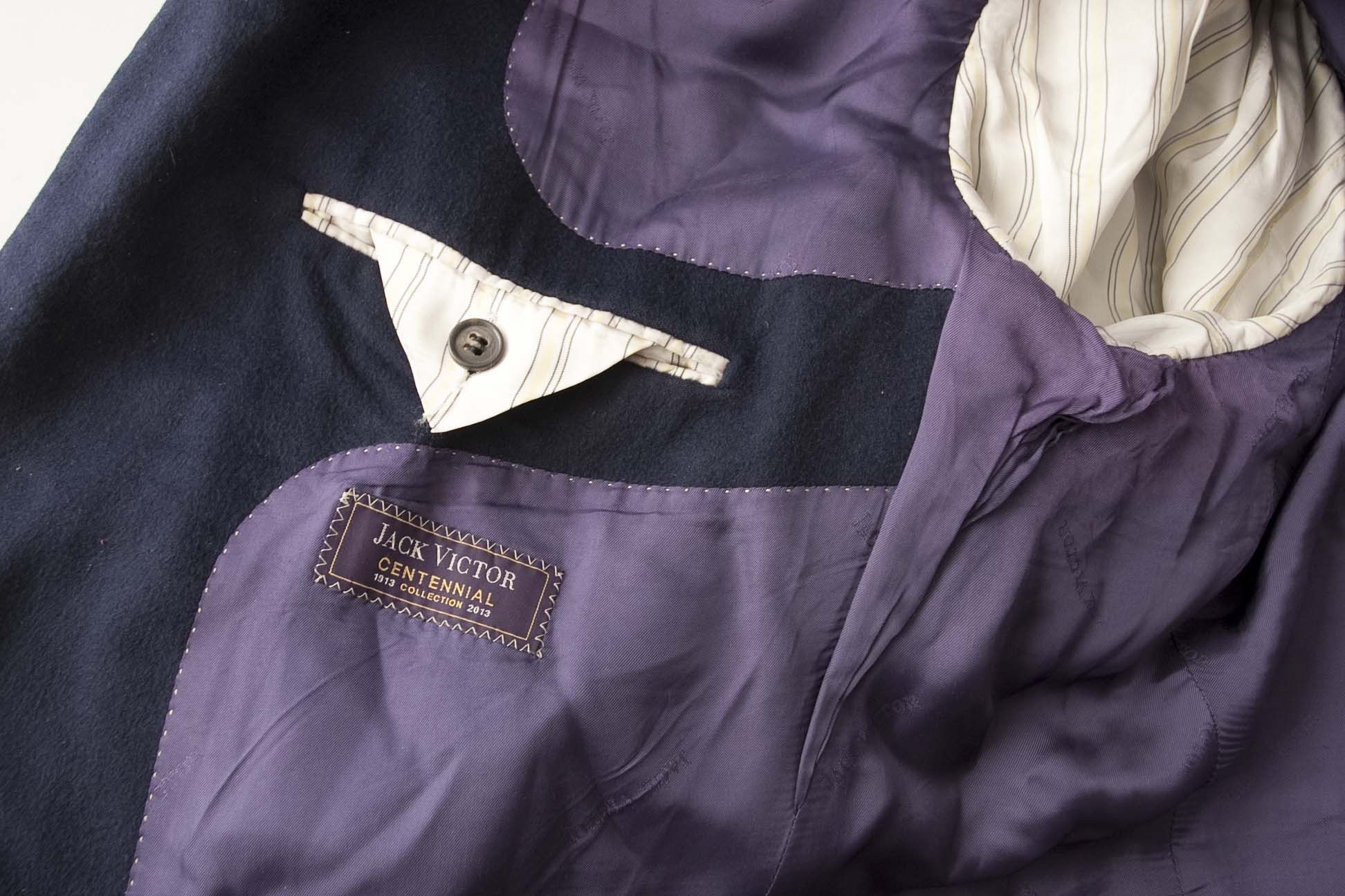 Jack Victor Jack Victor Jacket 100% Worsted Spun Cashmere Size 44 Size 44R - 3 Thumbnail