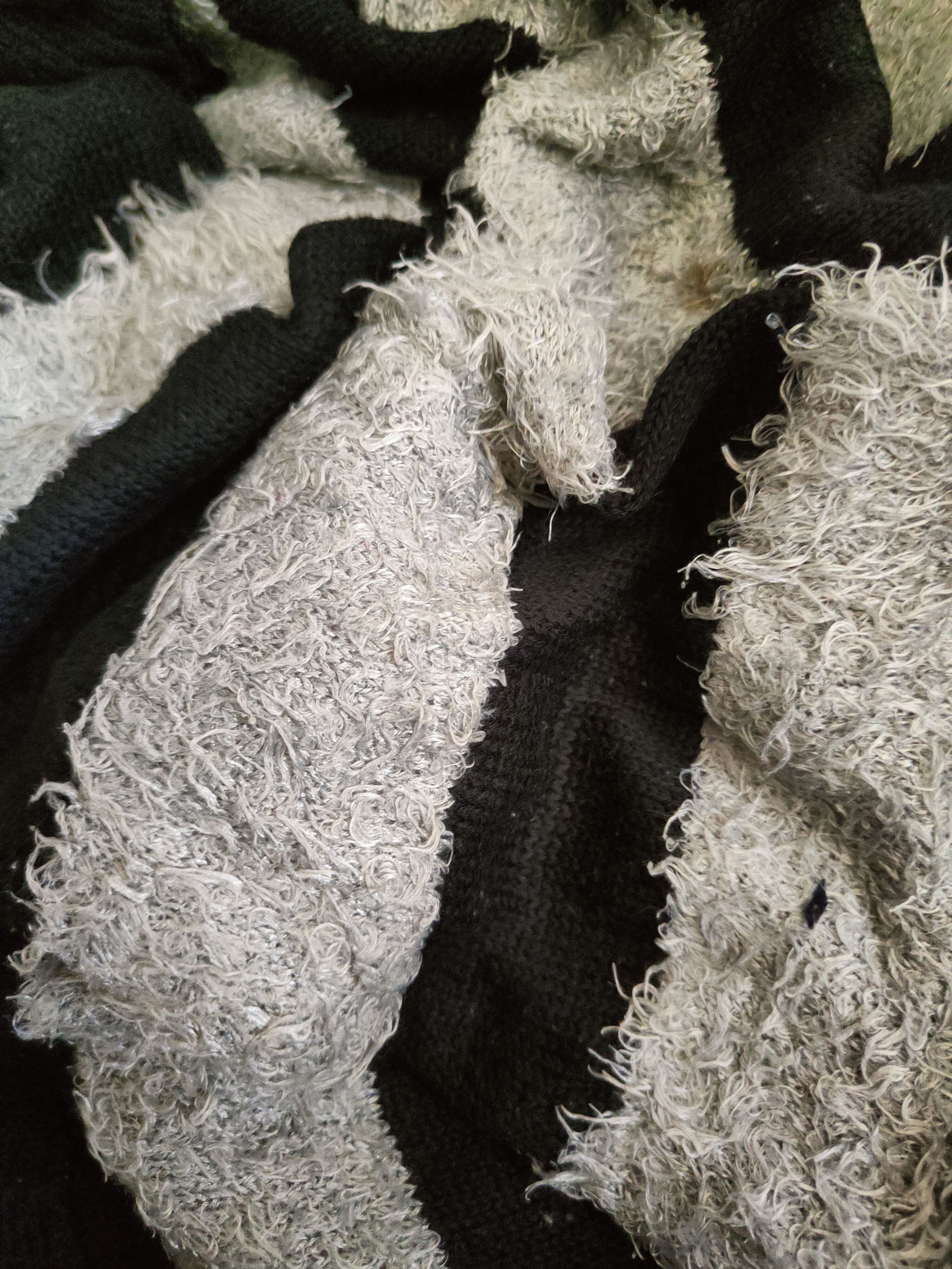 Japanese Brand DL F.D.G Black Gray Fur Mohair Hoodie Knitwear #46-522 Size M / US 6-8 / IT 42-44 - 12 Thumbnail