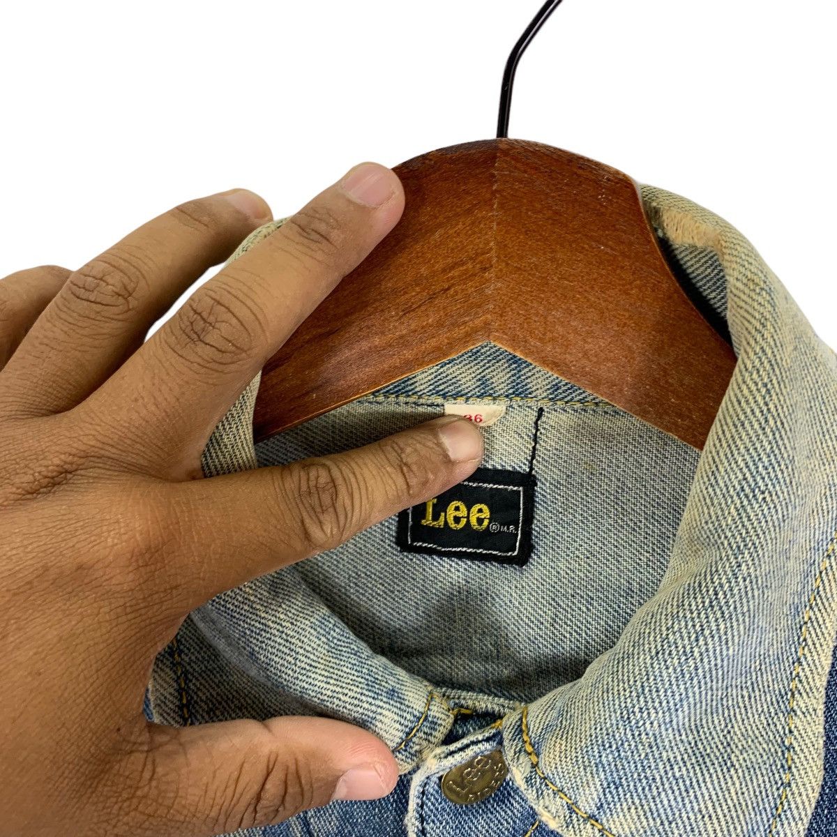 Lee VINTAGE LEE RIDERS SANFORIZED TRUCKER DENIM JACKET Size US M / EU 48-50 / 2 - 5 Thumbnail