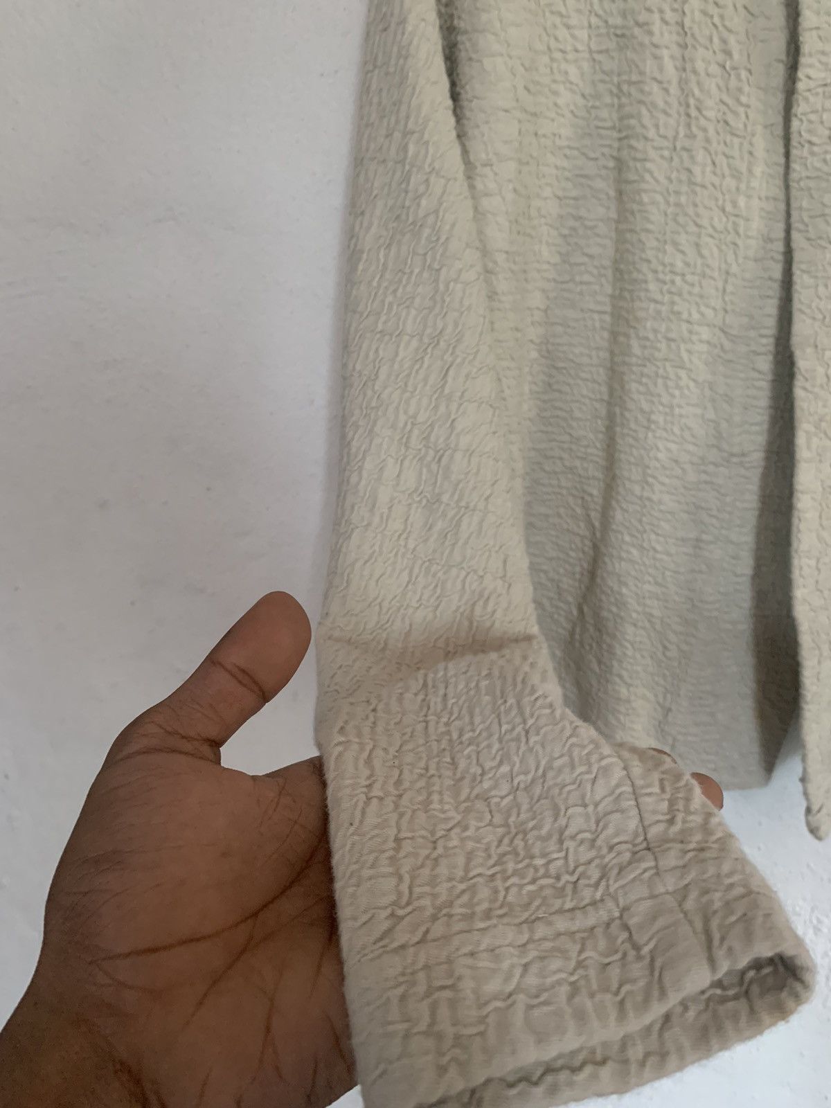 Issey Miyake 80s PLANTATION BY ISSEY MIYAKE CROPTOP CARDIGAN Size M / US 6-8 / IT 42-44 - 6 Thumbnail