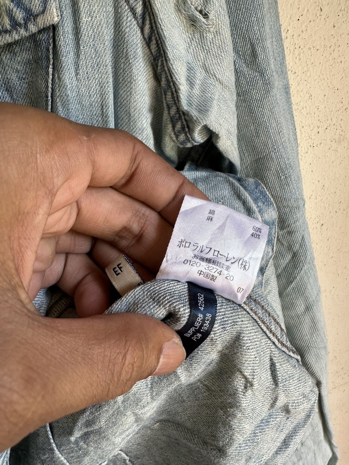 Polo Ralph Lauren 🔅Steals🔅RALPH LAUREN DENIM LONG SLEEVE SHIRT Size US M / EU 48-50 / 2 - 9 Thumbnail