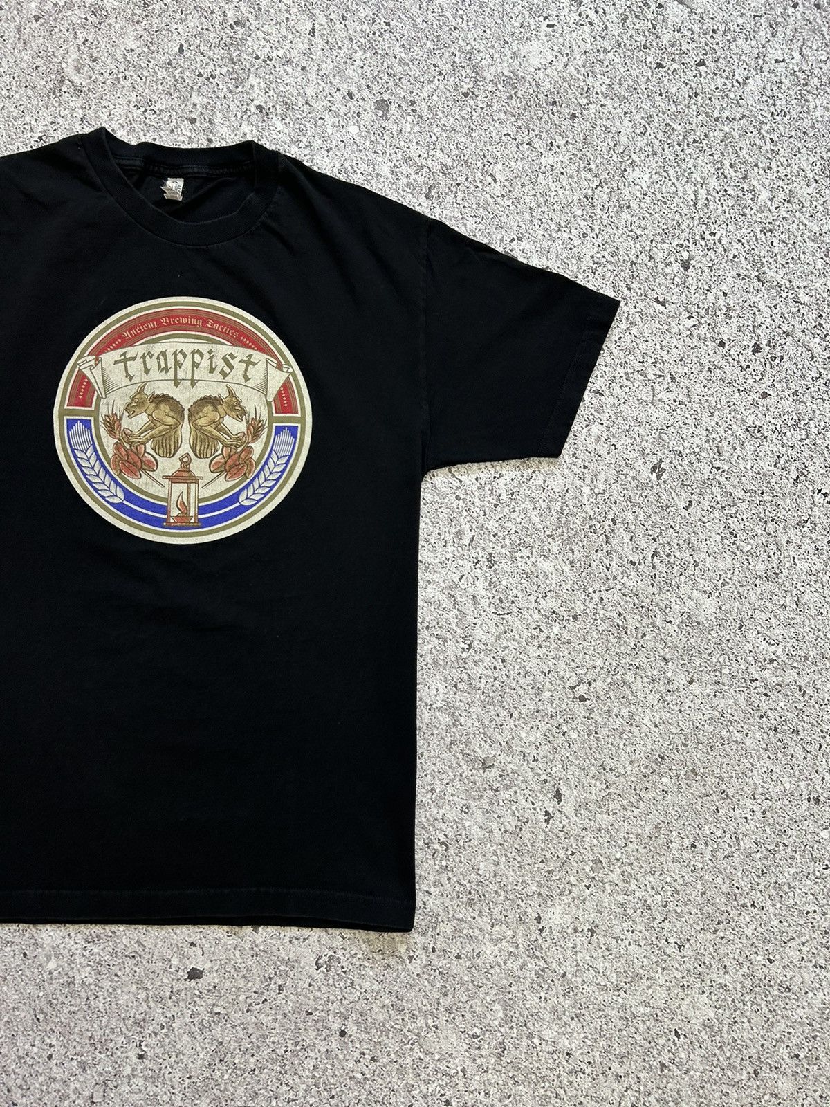 Band Tees × Vintage Rare Vintage 90’s Trappist Rock Band Retro T-Shirt Y2K Hype Size US L / EU 52-54 / 3 - 4 Thumbnail