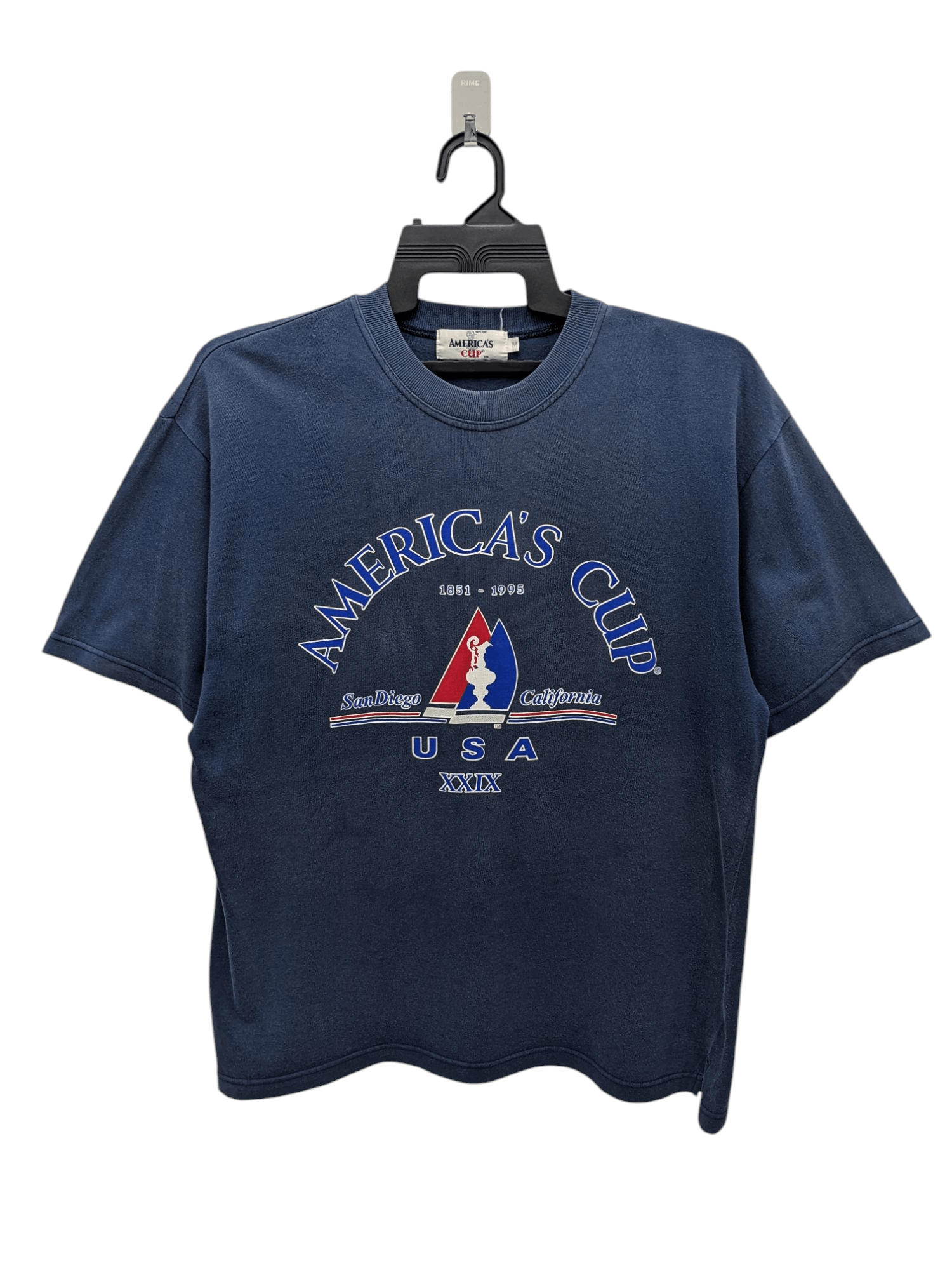 Vintage VINTAGE AMERICA'S CUP TSHIRT Size US M / EU 48-50 / 2 - 1 Thumbnail