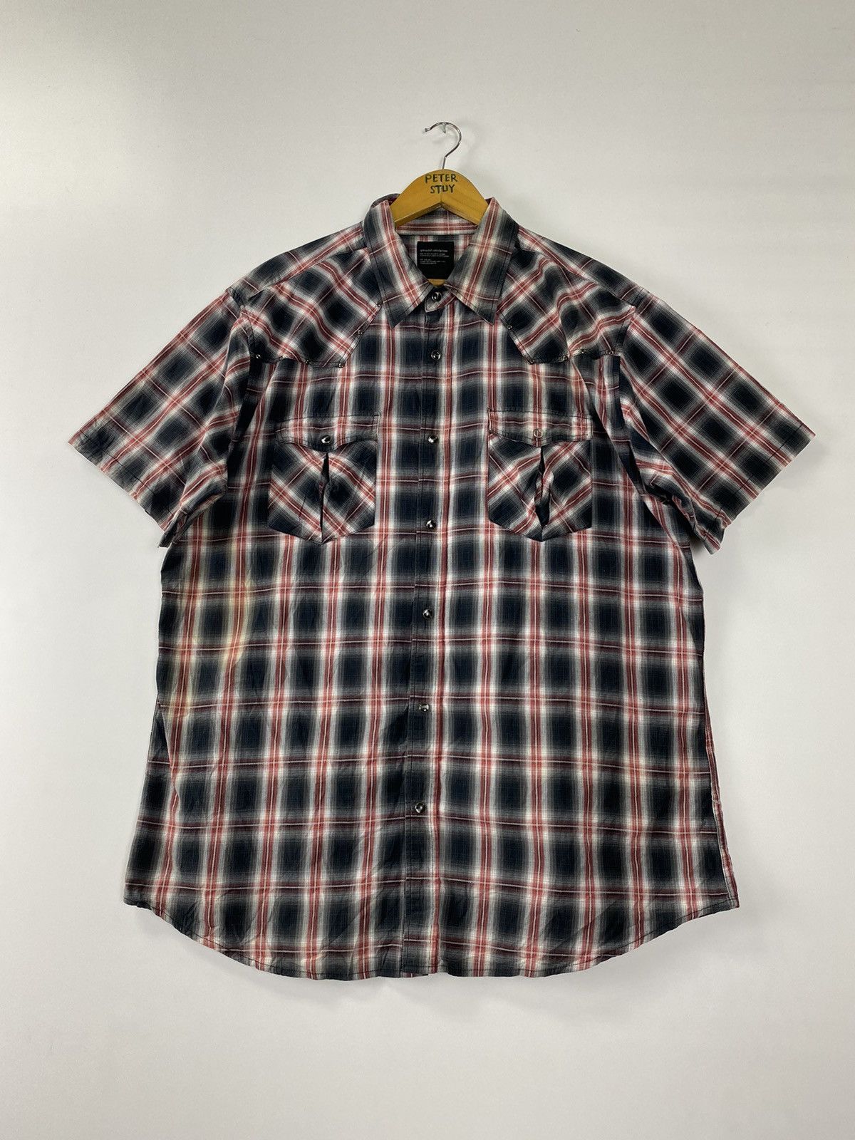 Vintage Splendid Satisfaction Flannel Button up Size US XL / EU 56 / 4 - 1 Thumbnail