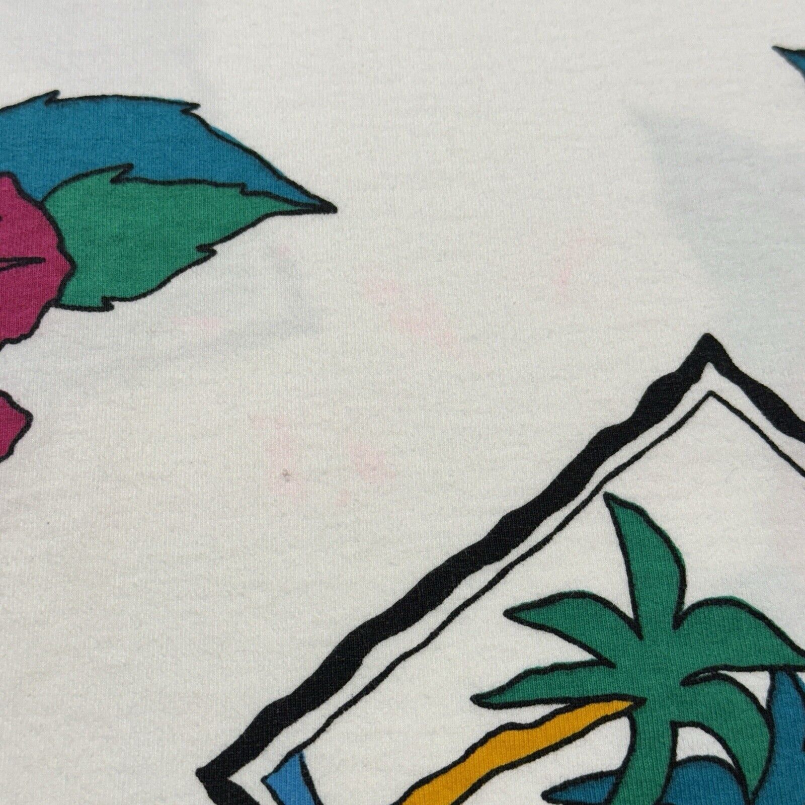 Vintage Vintage 90s Jason Maxwell T Shirt Adult Small White AOP Trav Size US S / EU 44-46 / 1 - 5 Thumbnail