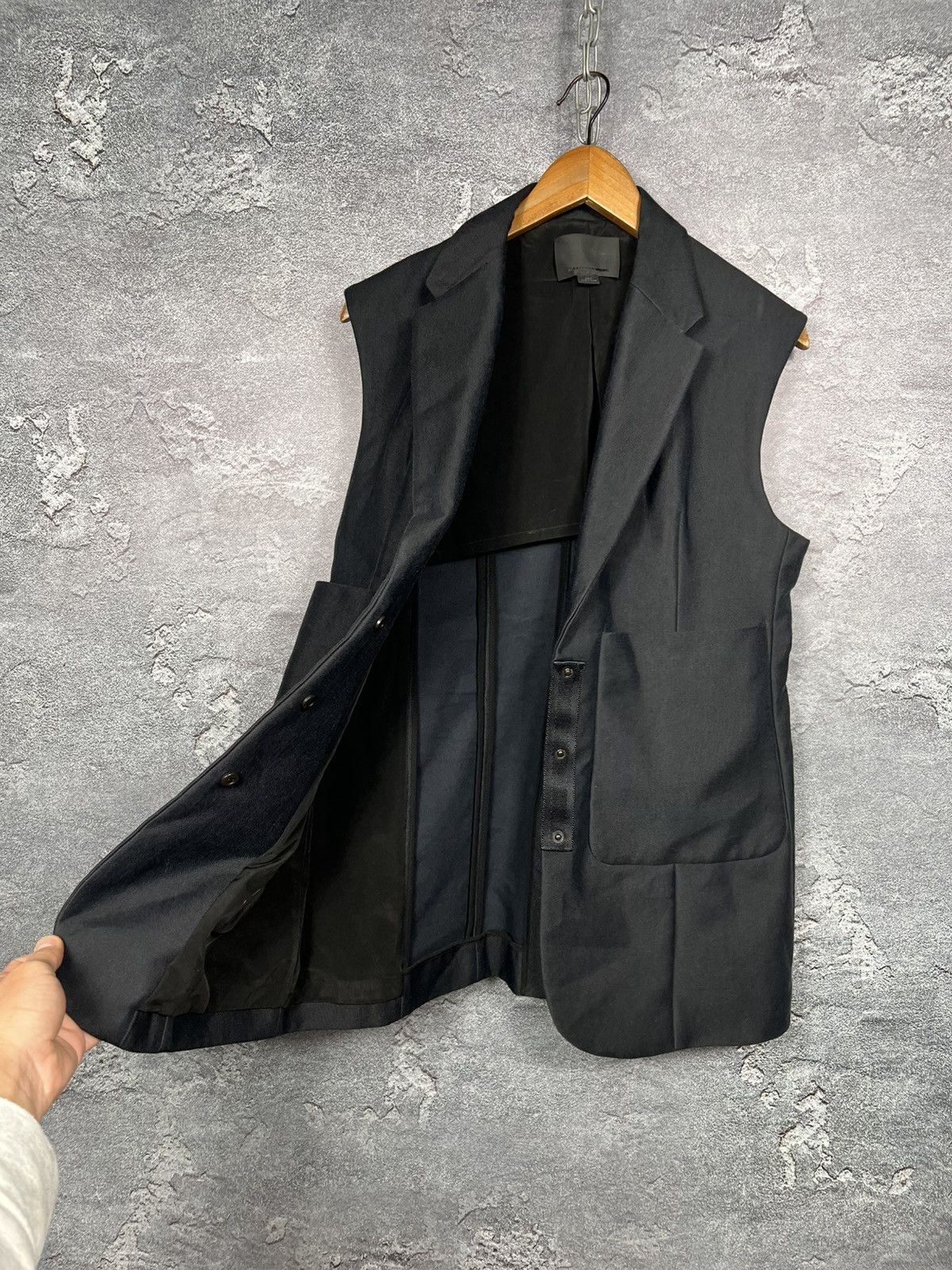 Alexander Wang Alexander Wang Cotton Sleeveless Blazer Vest Size 8 Size M / US 6-8 / IT 42-44 - 5 Thumbnail