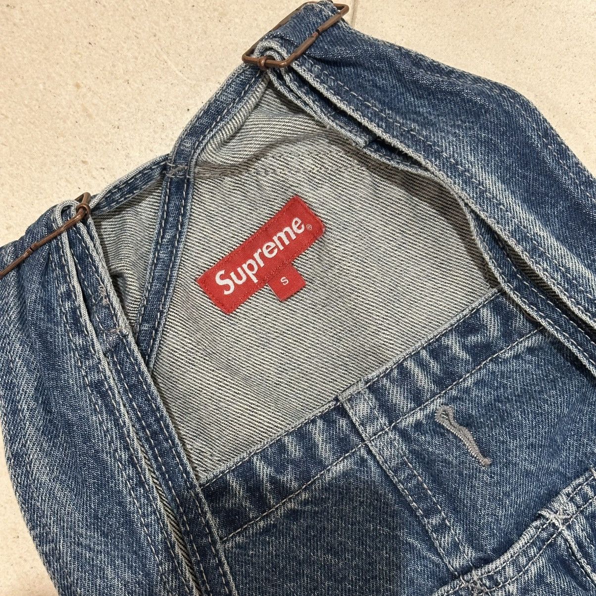 Supreme Cargo Denim Overalls