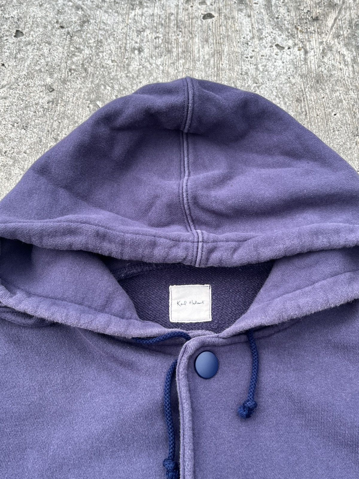 Karl Helmut Karl Helmut Pocket Patches Distressed Hoodie Size US M / EU 48-50 / 2 - 8 Thumbnail