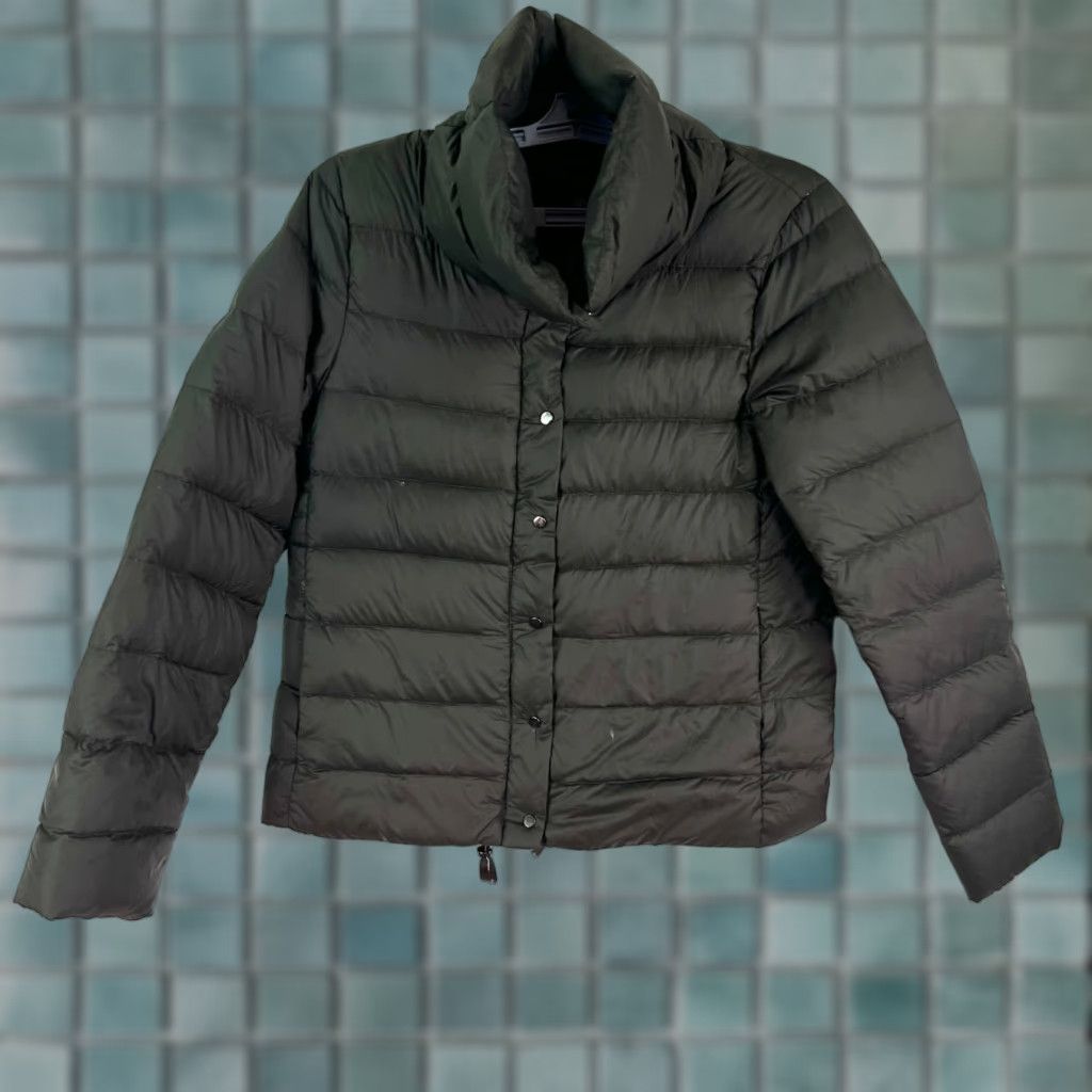 Zara ZARA Down Puffer Jacket Womens Size S Dark Beige Size S / US 4 / IT 40 - 1 Thumbnail