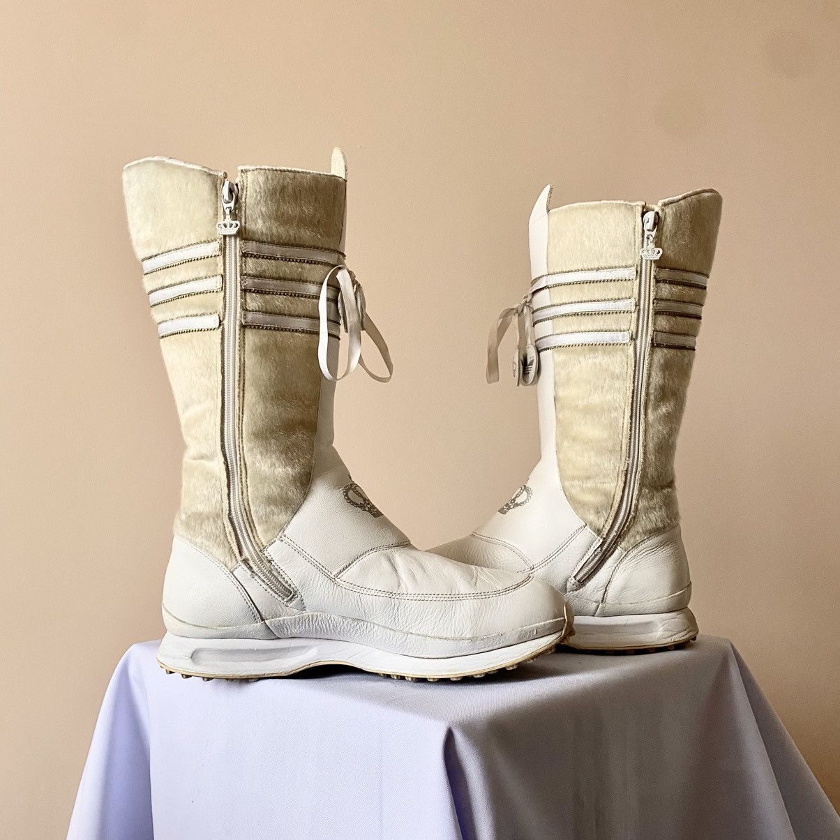 Adidas Adidas Missy Elliott Fur Leather Moto Boxing Shoes Boots Y2K Size US 9 / IT 39 - 8 Thumbnail