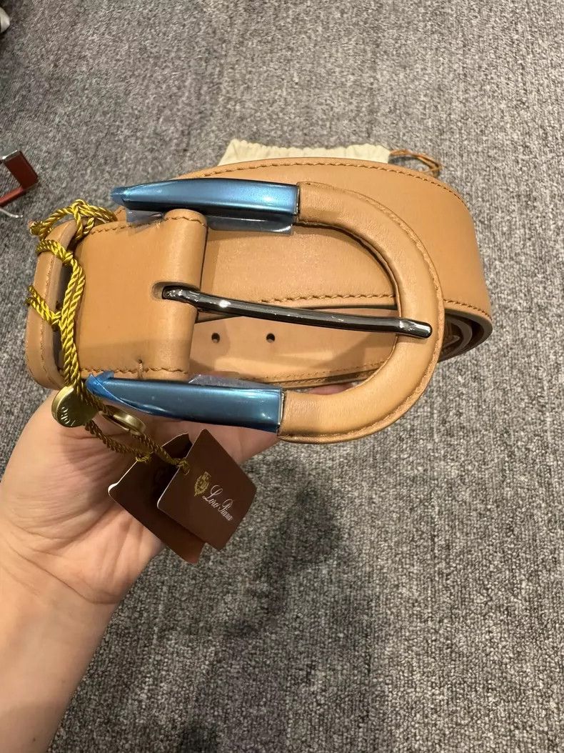 Loro Piana LORO PIANA leather belt Size ONE SIZE - 1 Thumbnail