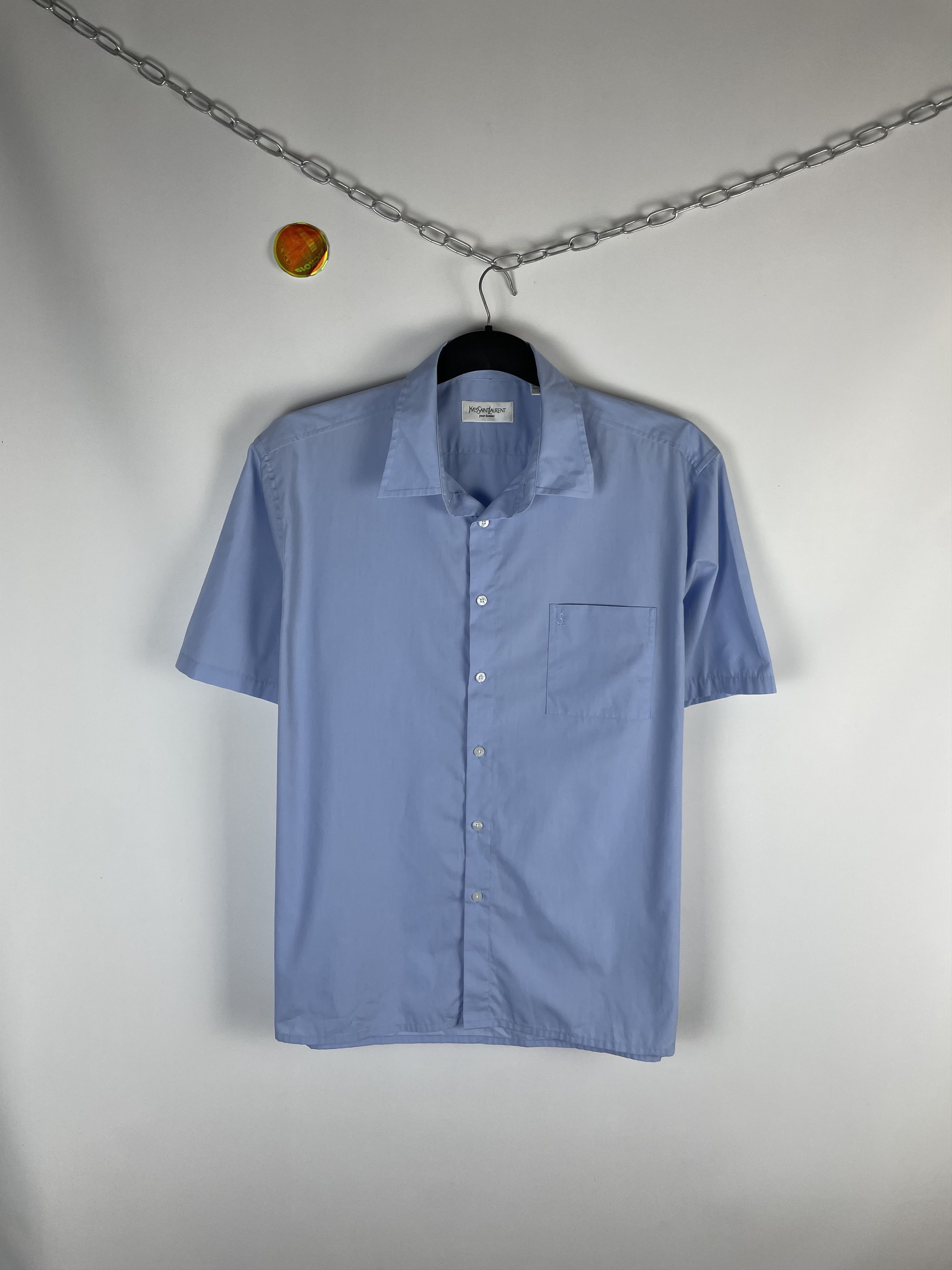 Vintage × Yves Saint Laurent Vintage Yves Saint Laurent Ysl Pour Homme Shirt Size US XL / EU 56 / 4 - 1 Thumbnail