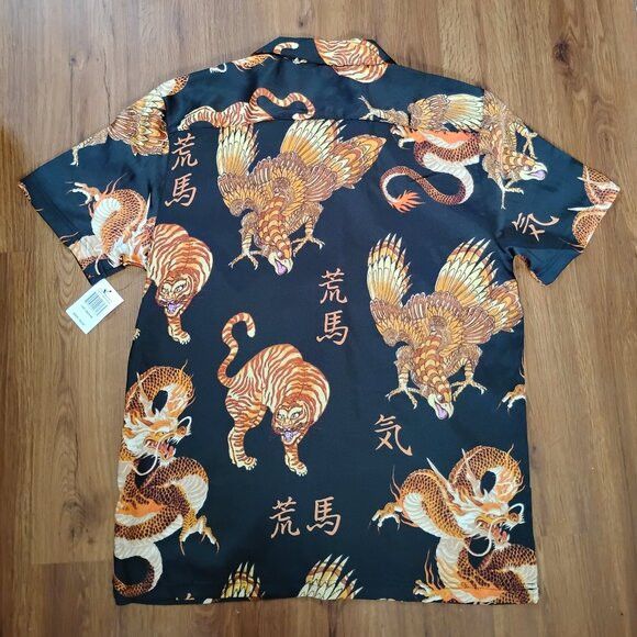 Other NWT Fresh Prints Drill Clothing Tiger Eagle Button Shirt Size US M / EU 48-50 / 2 - 7 Thumbnail