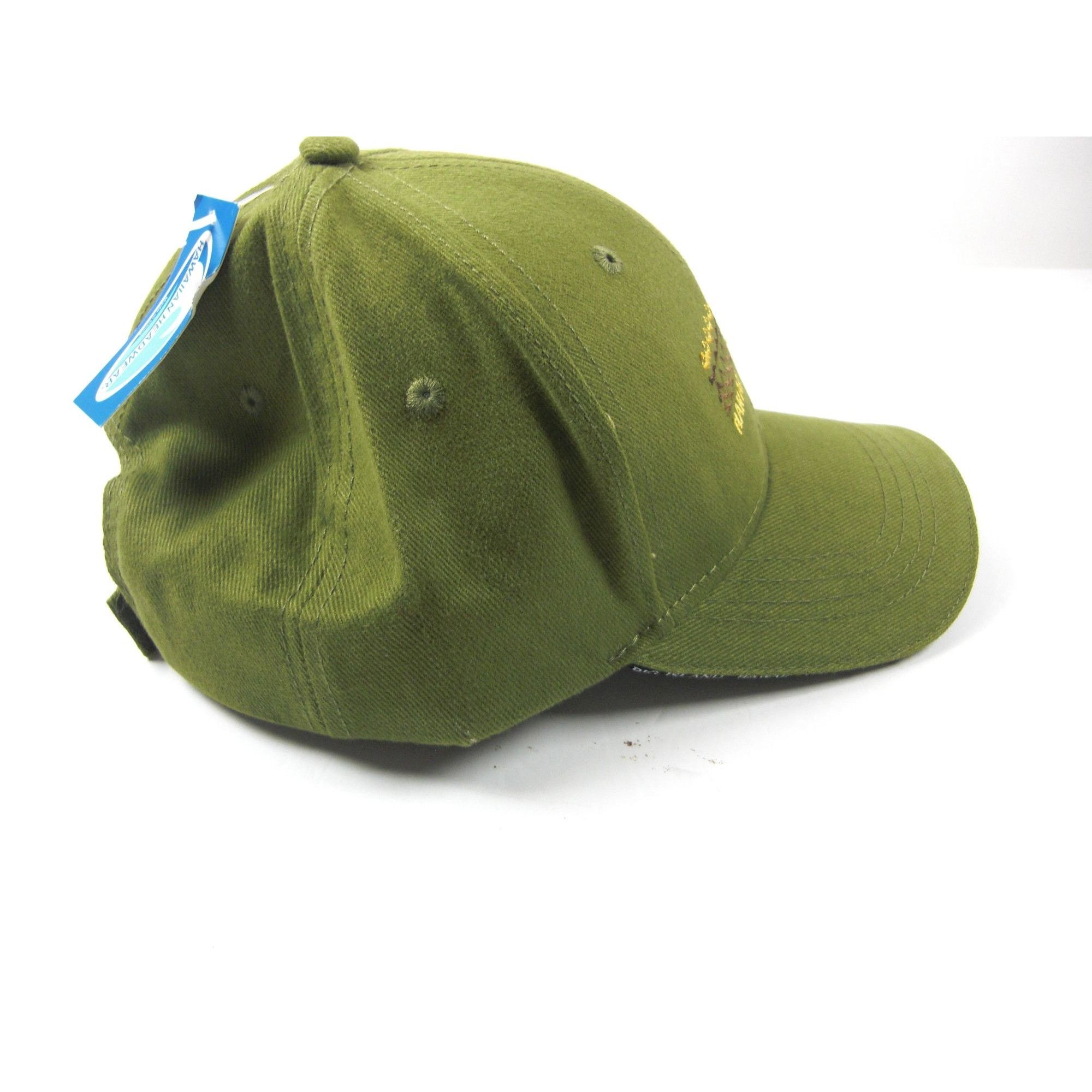 Other Hawaii Olive Green Baseball Cap Trucker Hat Snapback New Size ONE SIZE - 4 Thumbnail