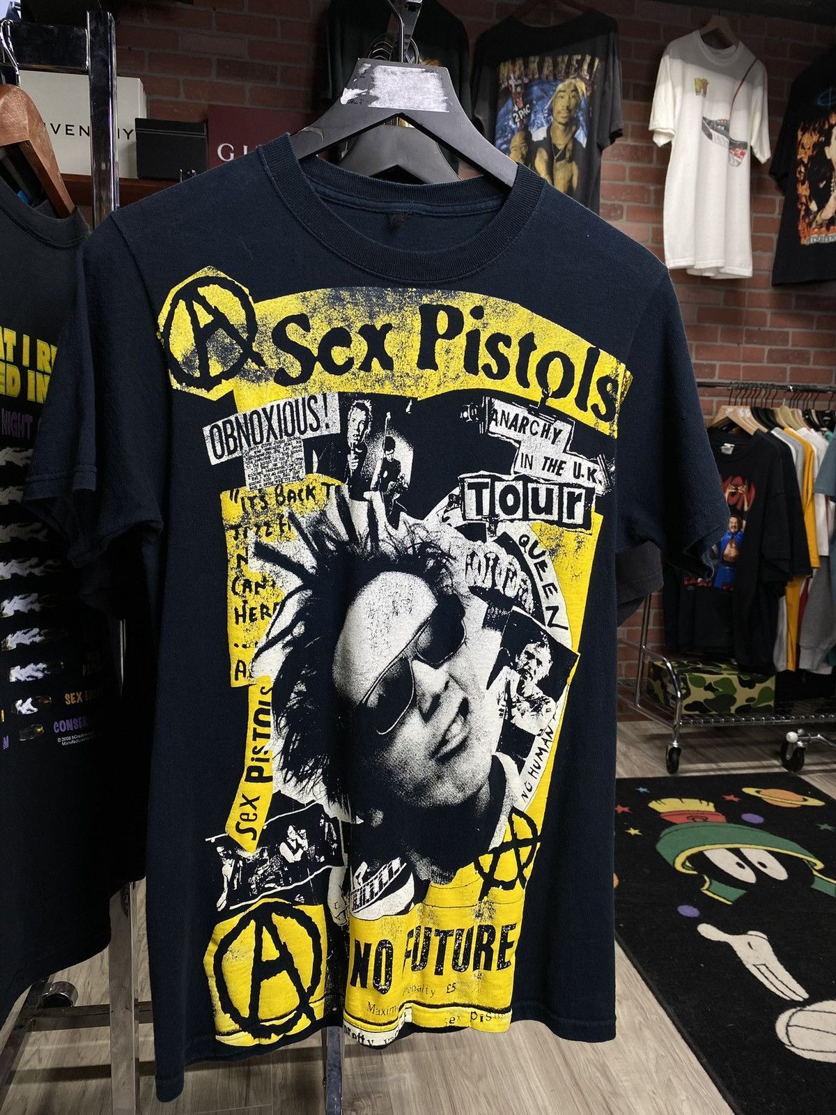 Vintage Sex Pistols Band T-Shirt Rare Adult Size Small