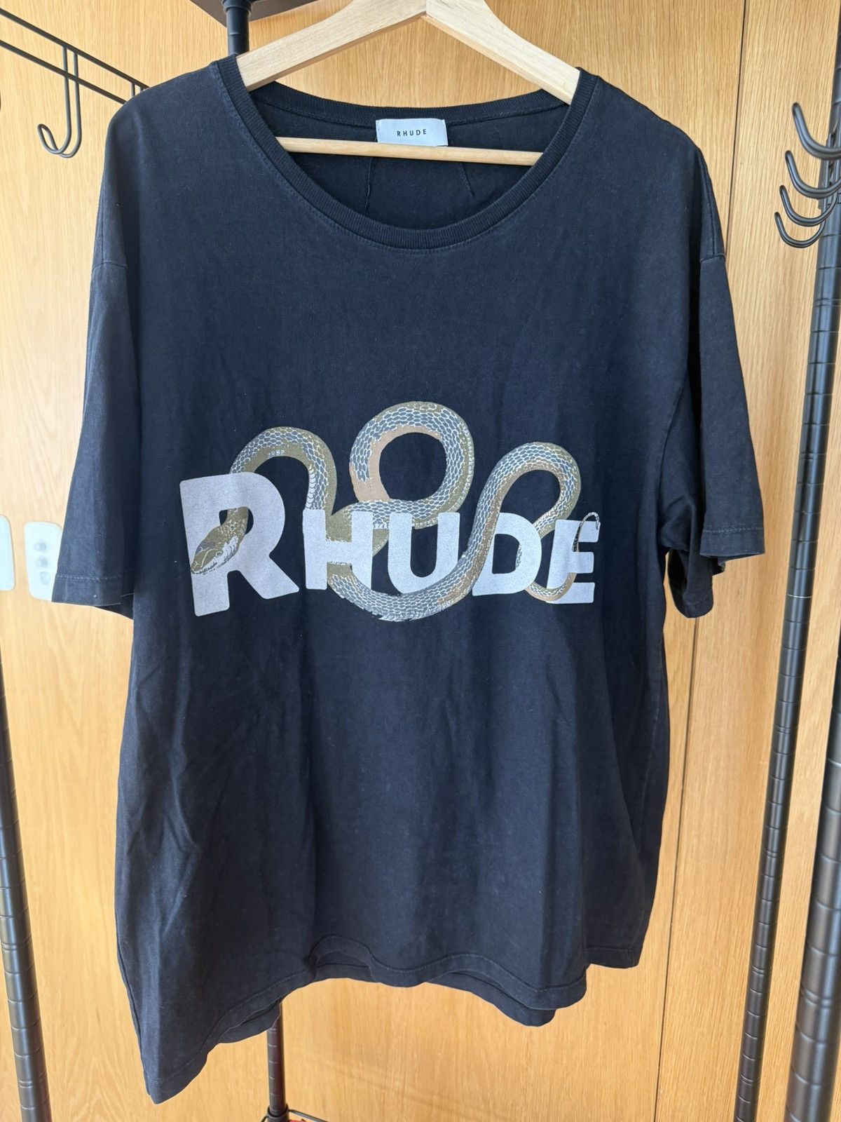 RHUDE snake logo tee - size M